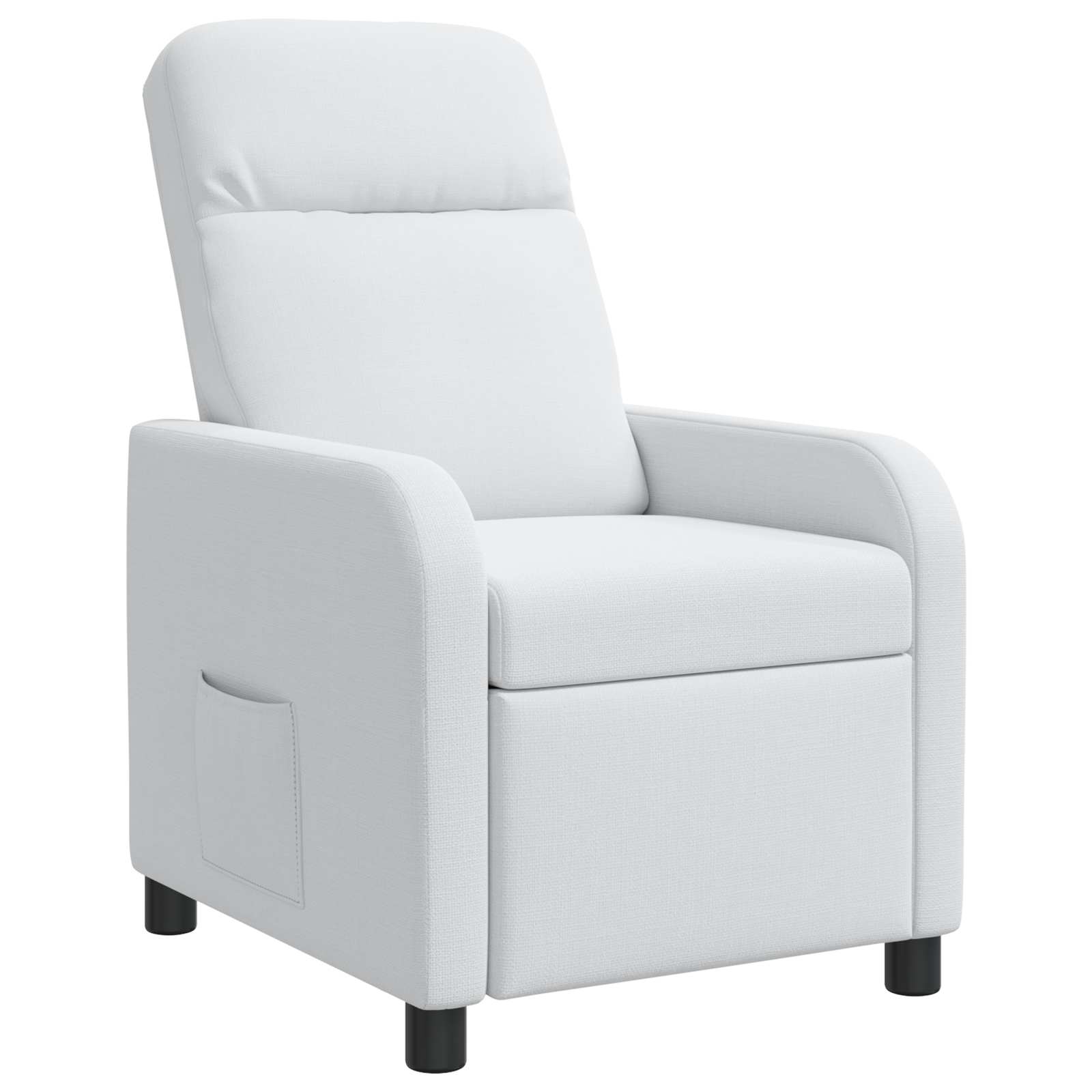 vidaXL Relaxfauteuil Lichtgrijs Stof