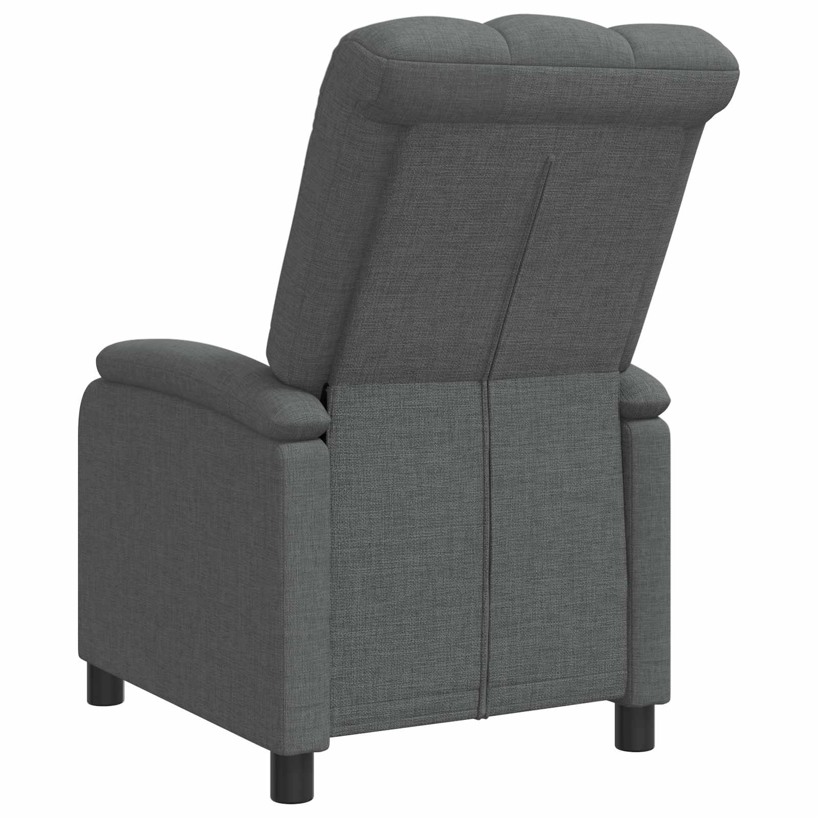 vidaXL Relaxfauteuil Lichtgrijs Stof