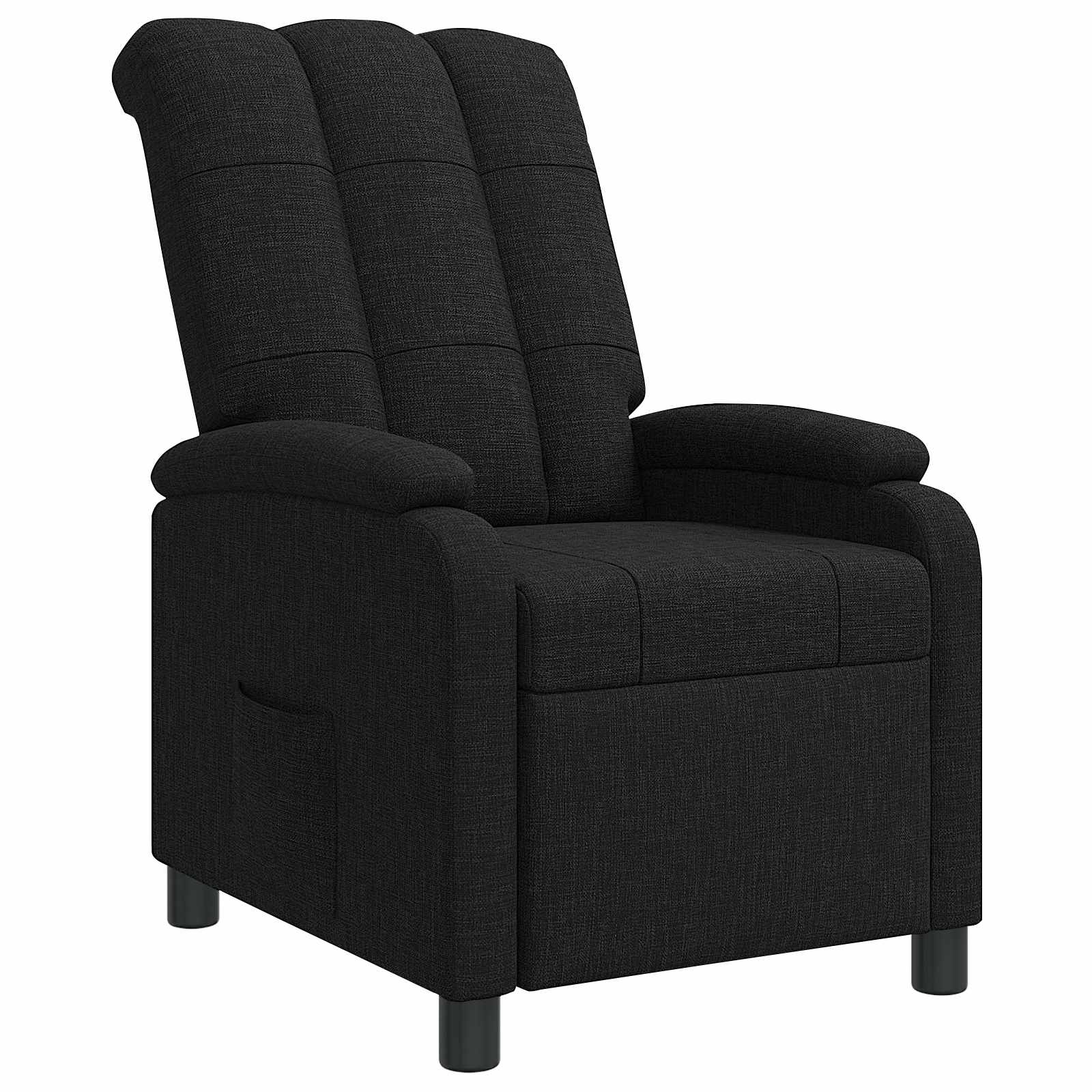 vidaXL Relaxfauteuil Lichtgrijs Stof
