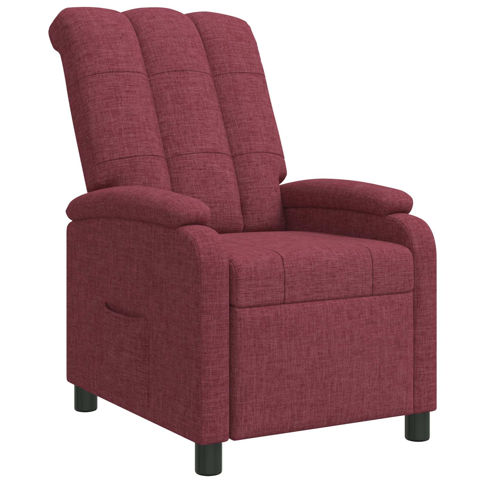 vidaXL Relaxfauteuil Lichtgrijs Stof