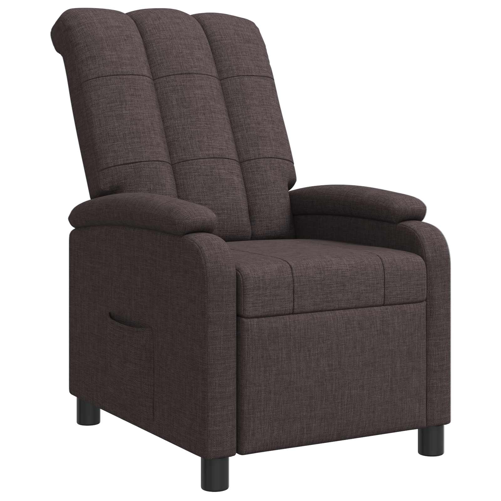 vidaXL Relaxfauteuil Lichtgrijs Stof