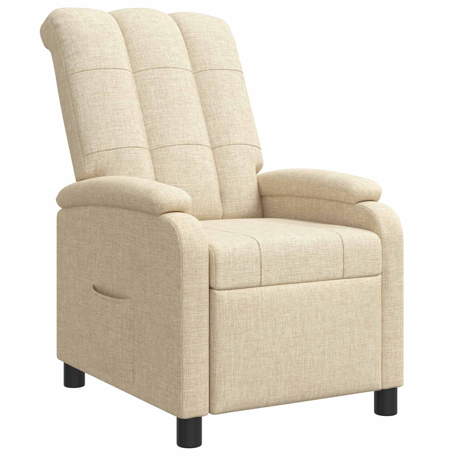 vidaXL Relaxfauteuil Lichtgrijs Stof