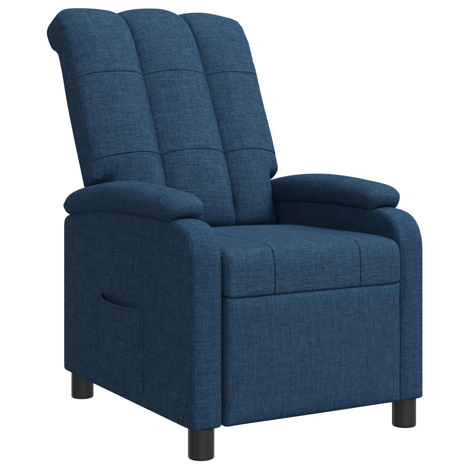 vidaXL Relaxfauteuil Lichtgrijs Stof