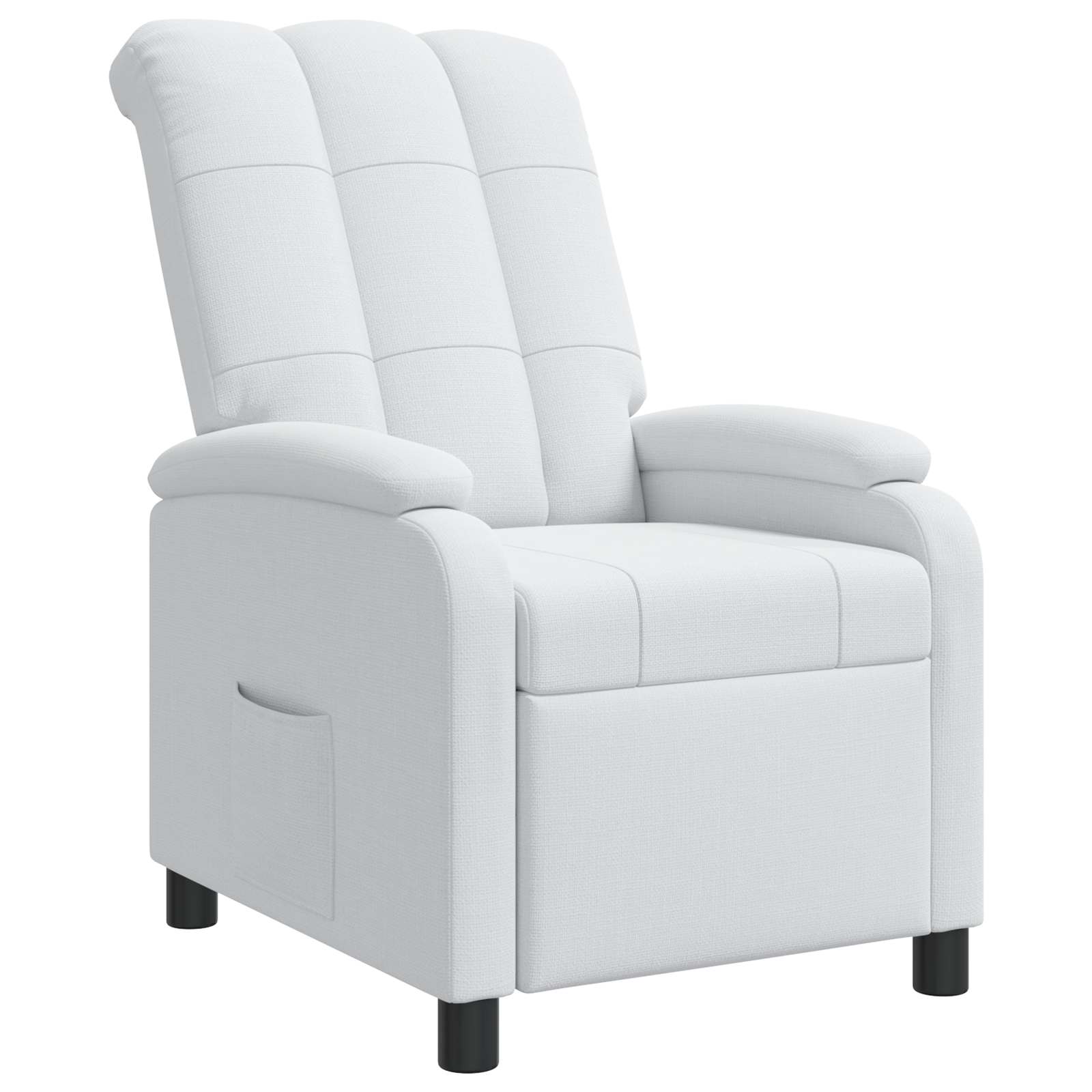 vidaXL Relaxfauteuil Lichtgrijs Stof
