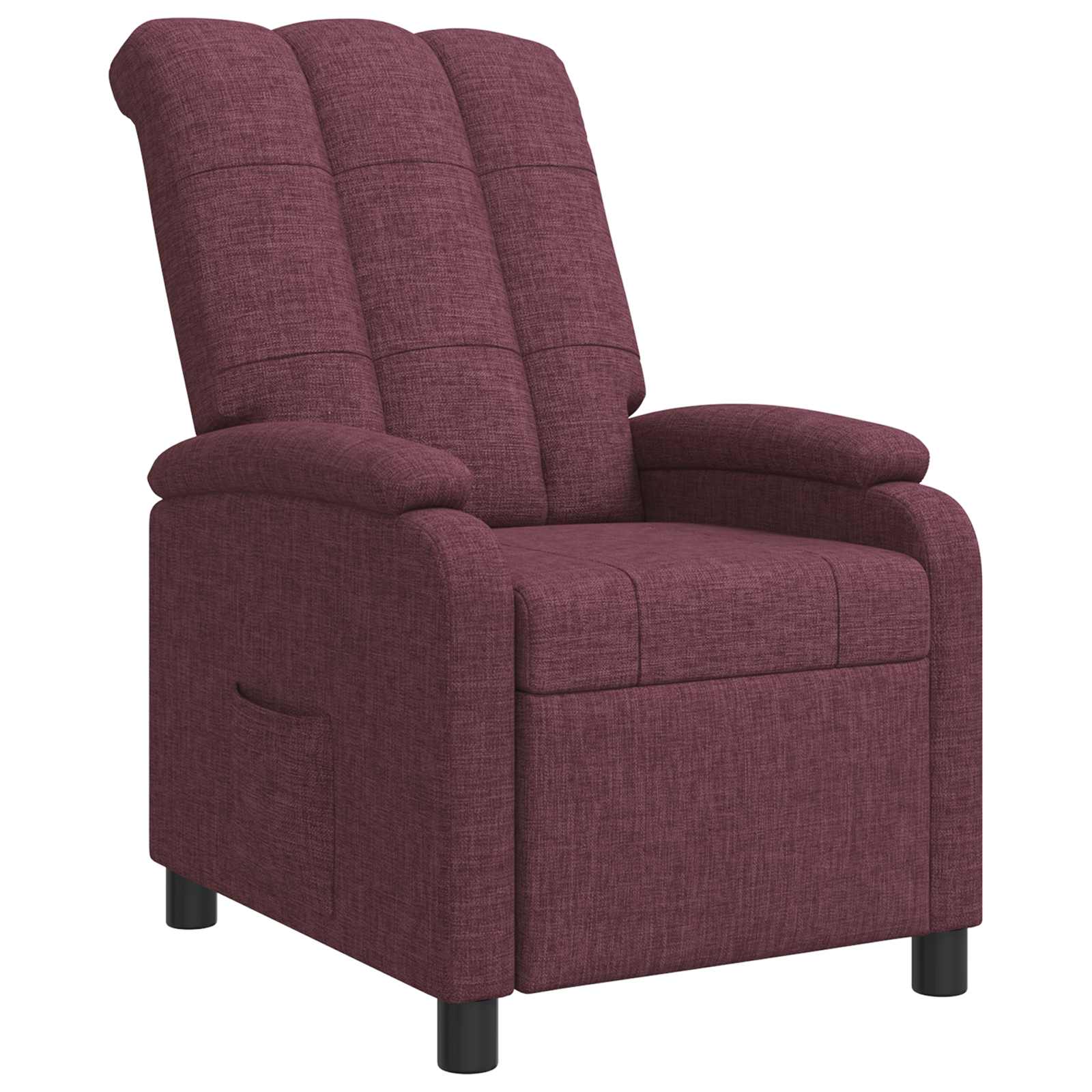 vidaXL Relaxfauteuil Lichtgrijs Stof