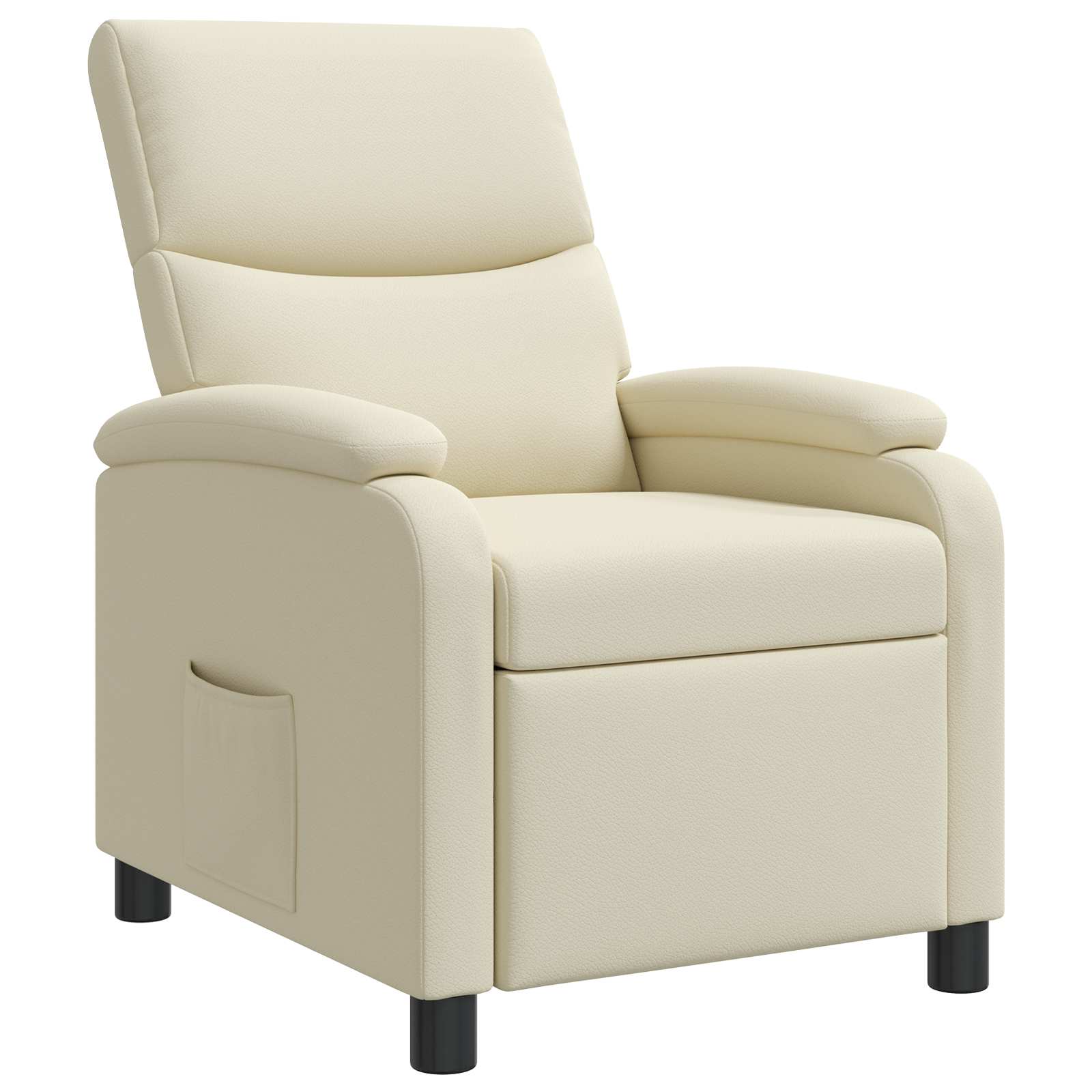 vidaXL Relaxfauteuil Zwart Kunstleer