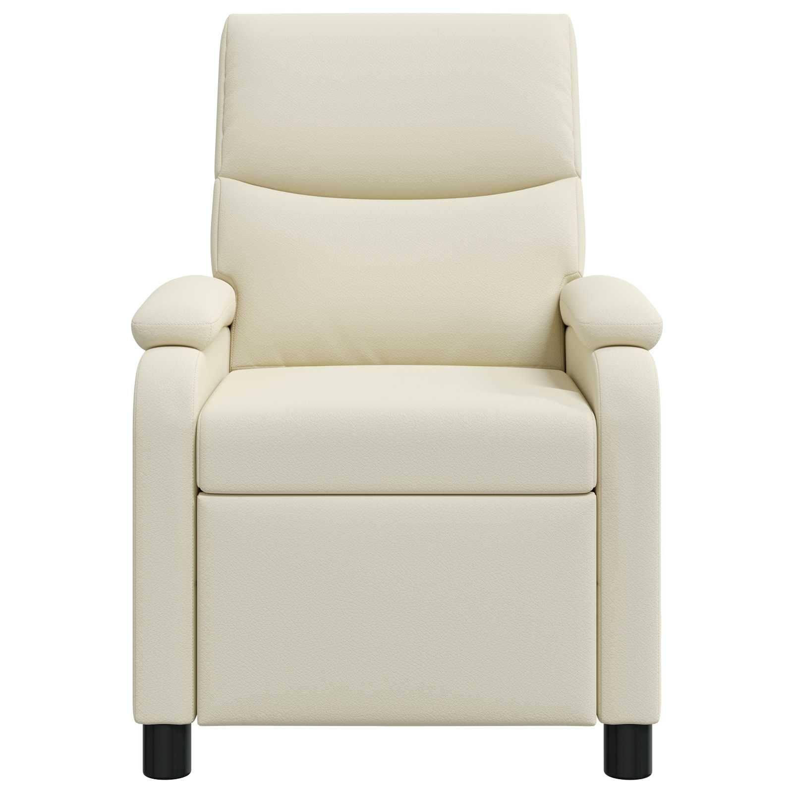vidaXL Relaxfauteuil Zwart Kunstleer
