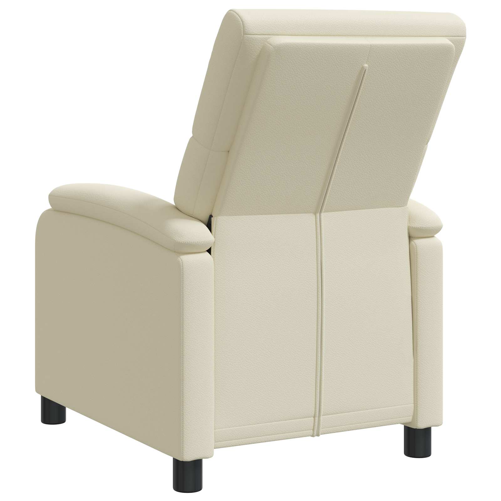 vidaXL Relaxfauteuil Zwart Kunstleer