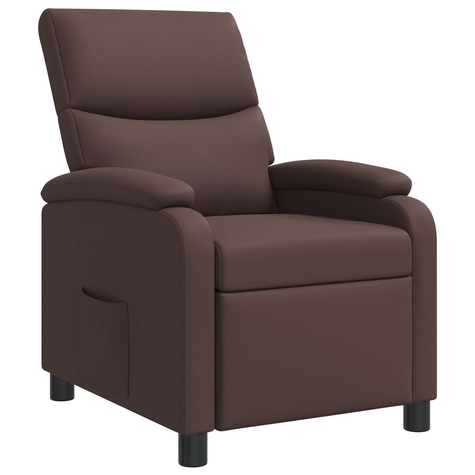 vidaXL Relaxfauteuil Zwart Kunstleer