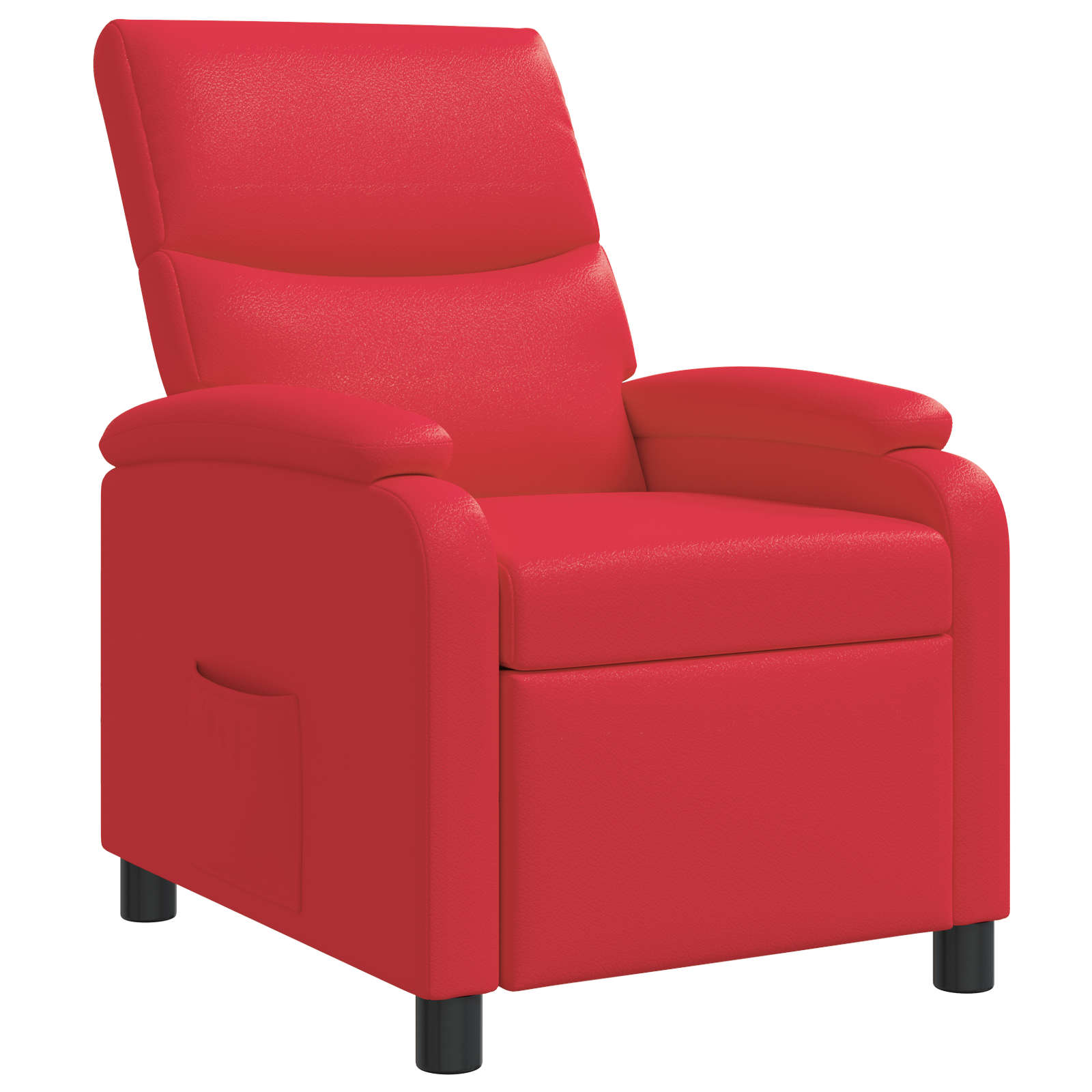 vidaXL Relaxfauteuil Zwart Kunstleer