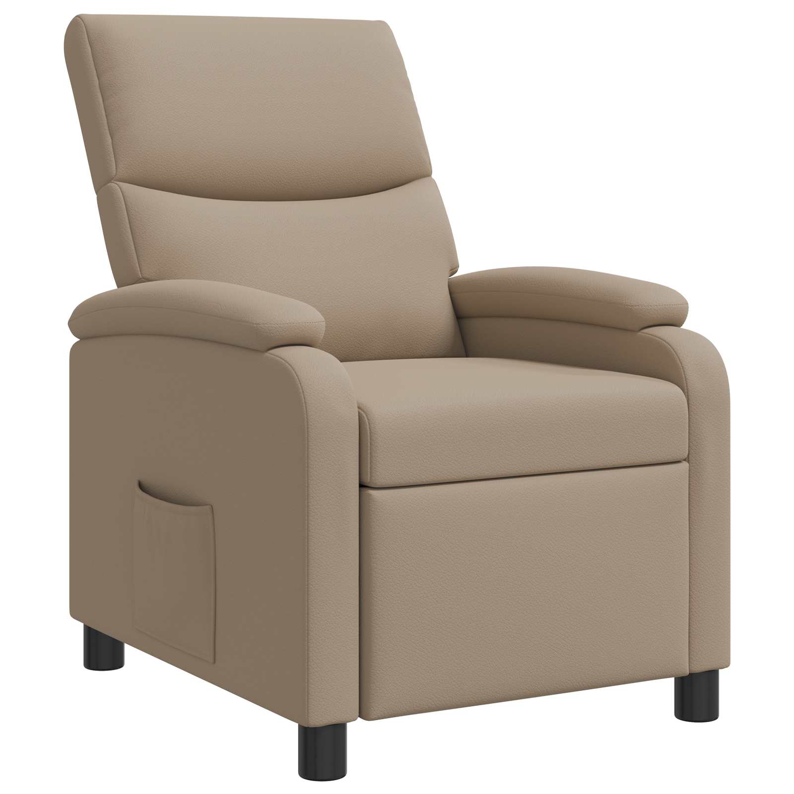 vidaXL Relaxfauteuil Zwart Kunstleer