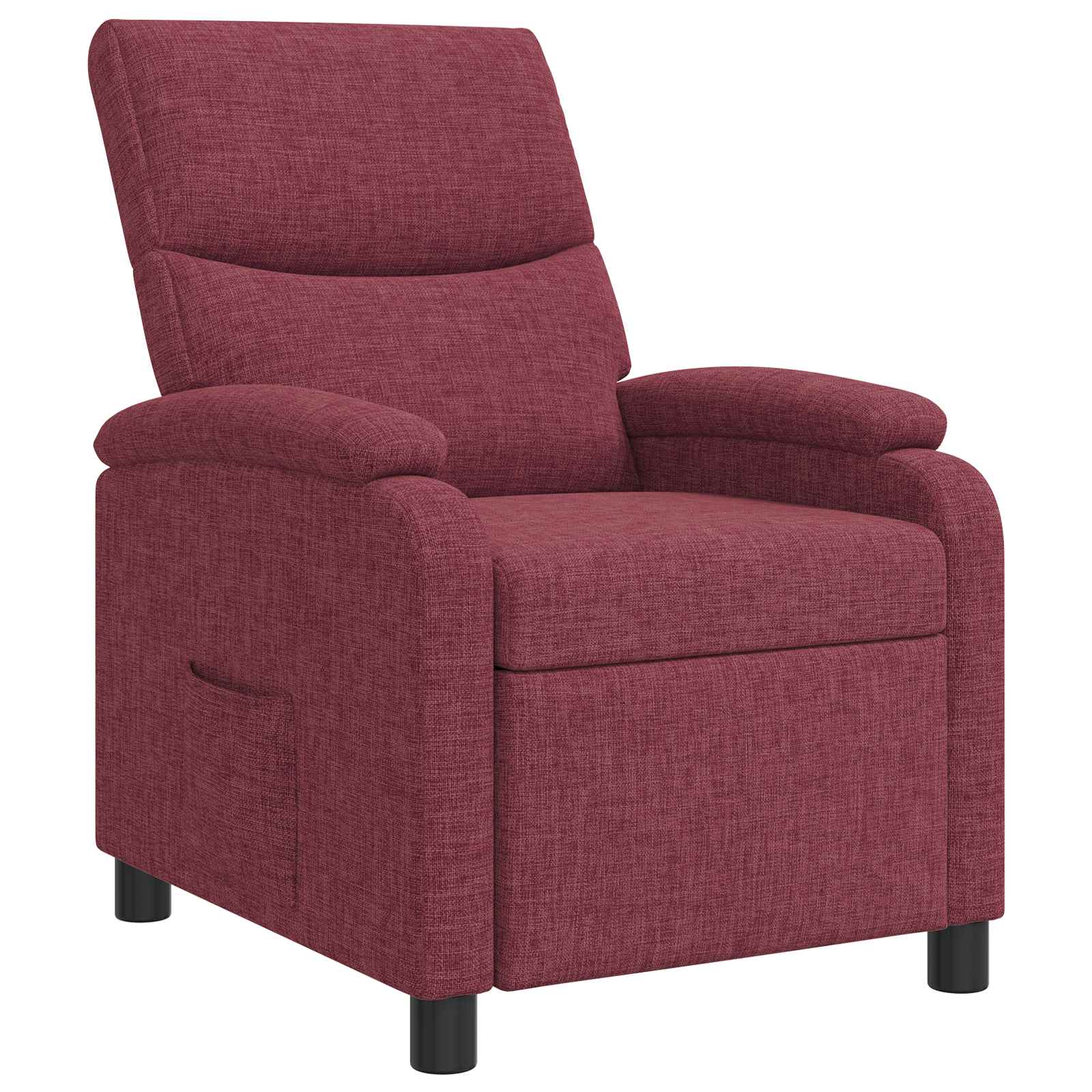 vidaXL Relaxfauteuil Lichtgrijs Stof
