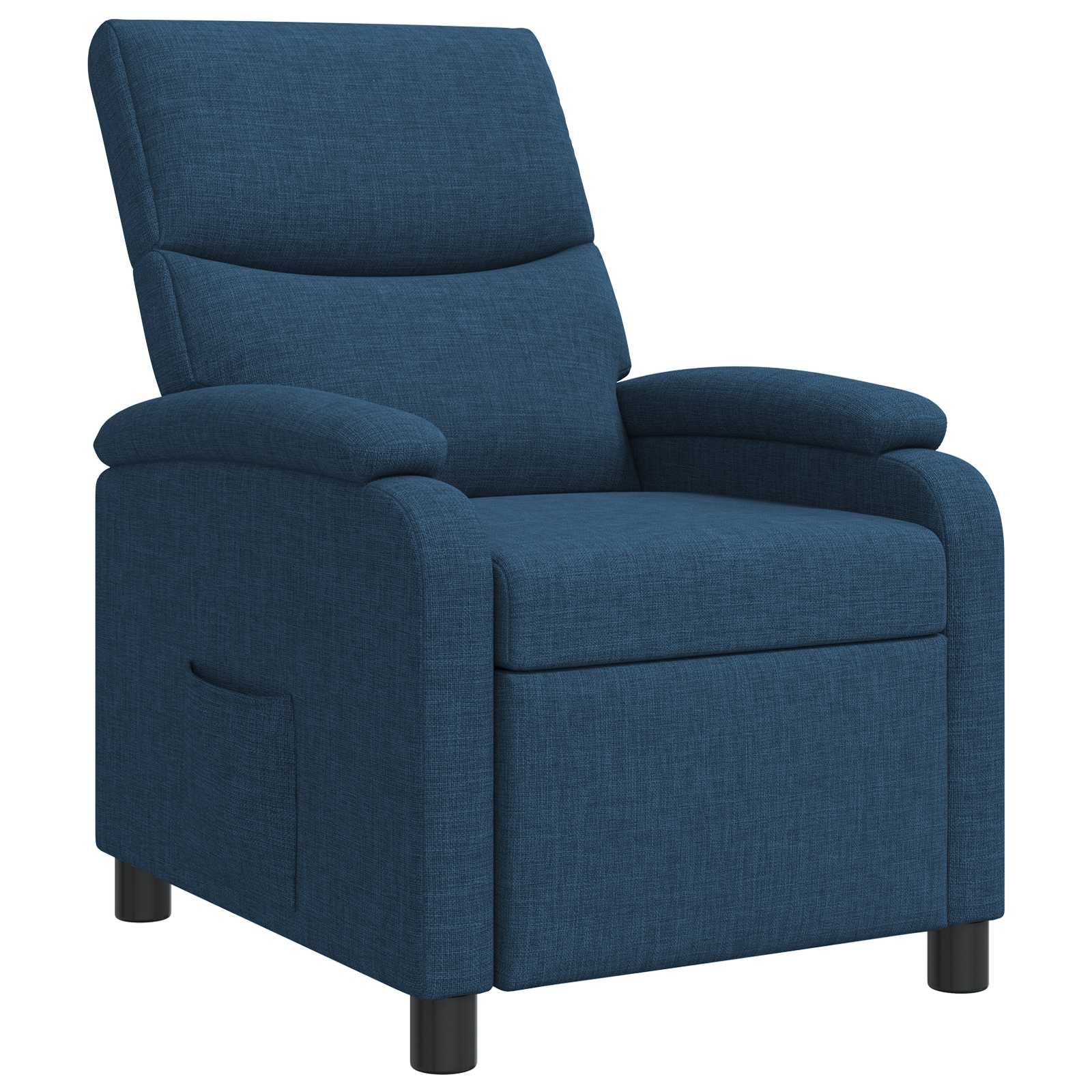 vidaXL Relaxfauteuil Lichtgrijs Stof