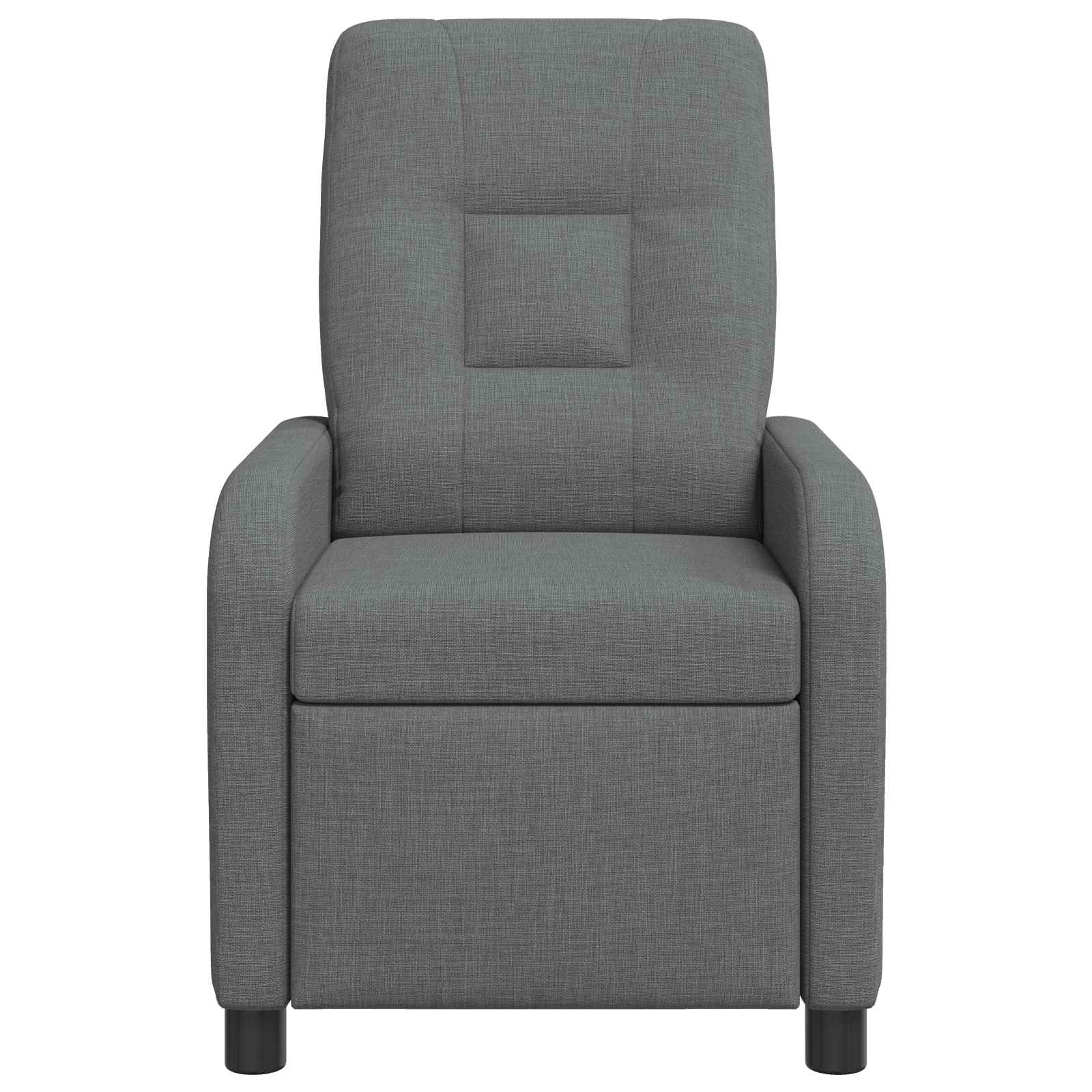 vidaXL Relaxfauteuil Lichtgrijs Stof