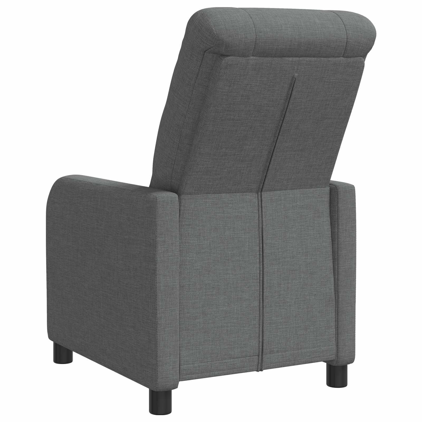 vidaXL Relaxfauteuil Lichtgrijs Stof