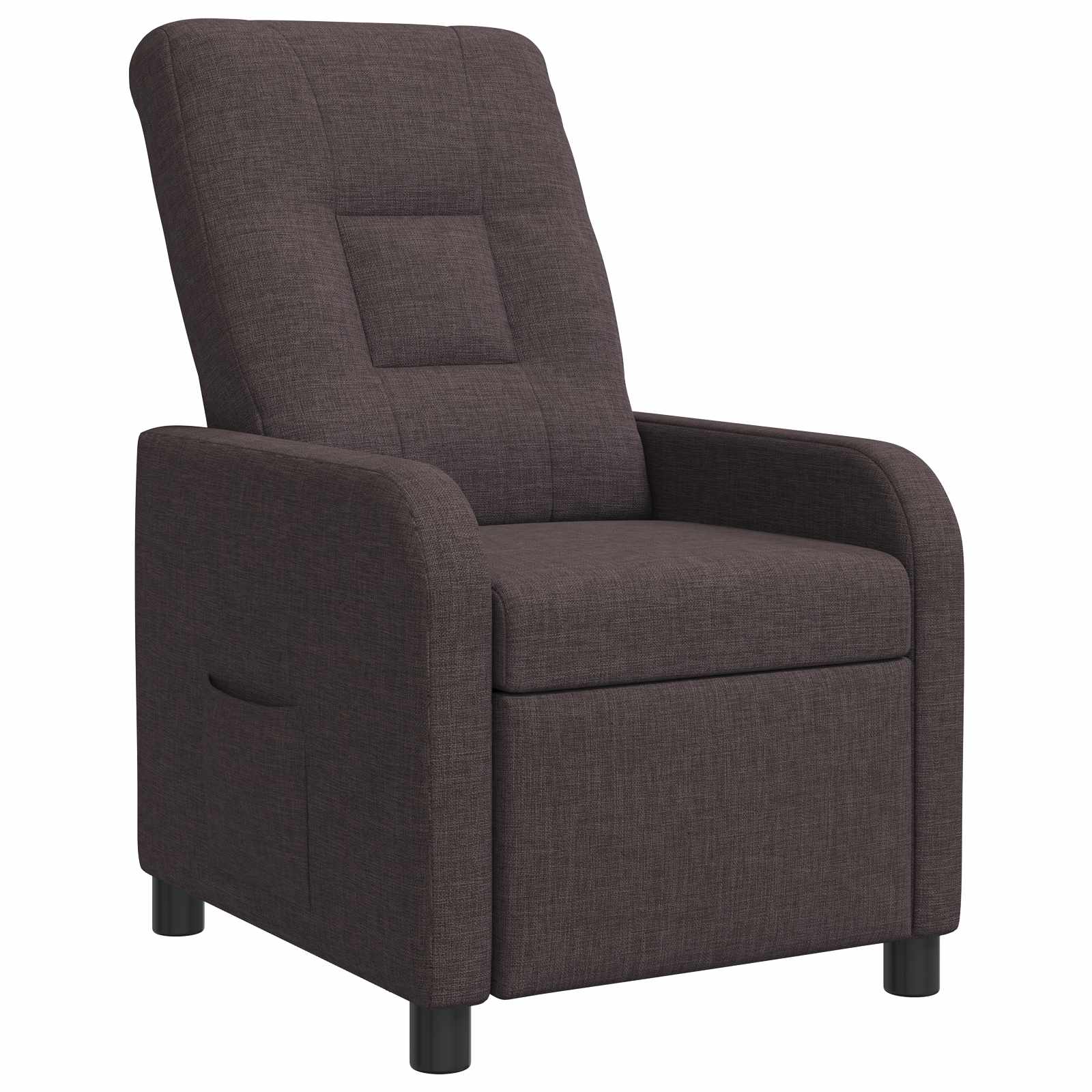 vidaXL Relaxfauteuil Lichtgrijs Stof