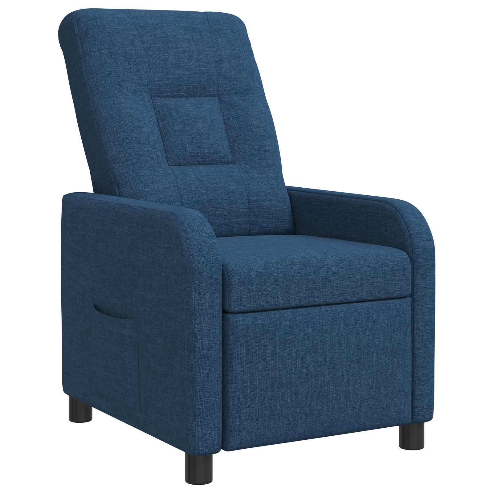 vidaXL Relaxfauteuil Lichtgrijs Stof
