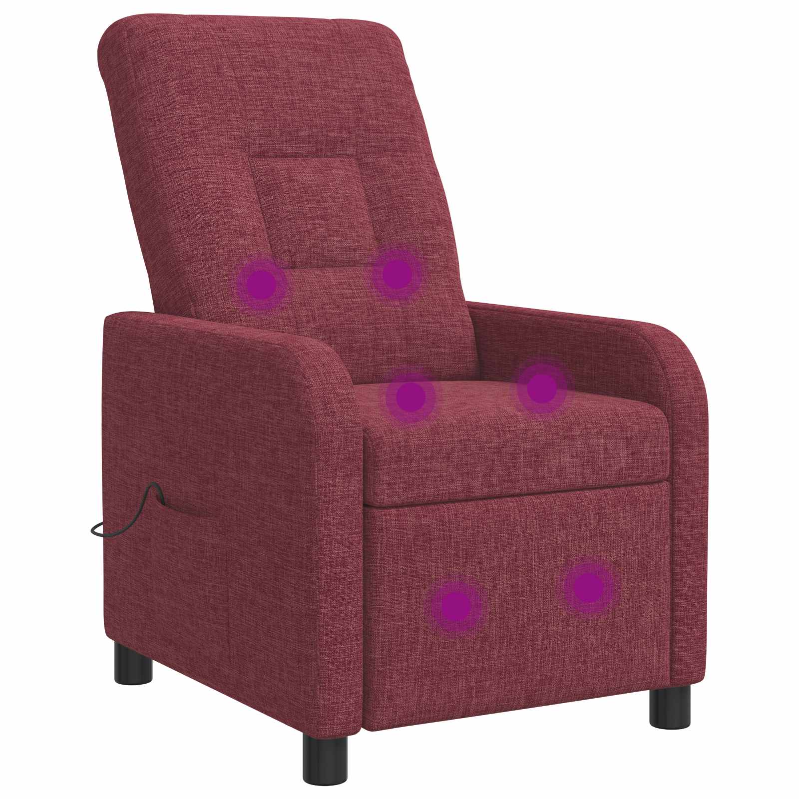 vidaXL Relaxfauteuil Lichtgrijs Stof