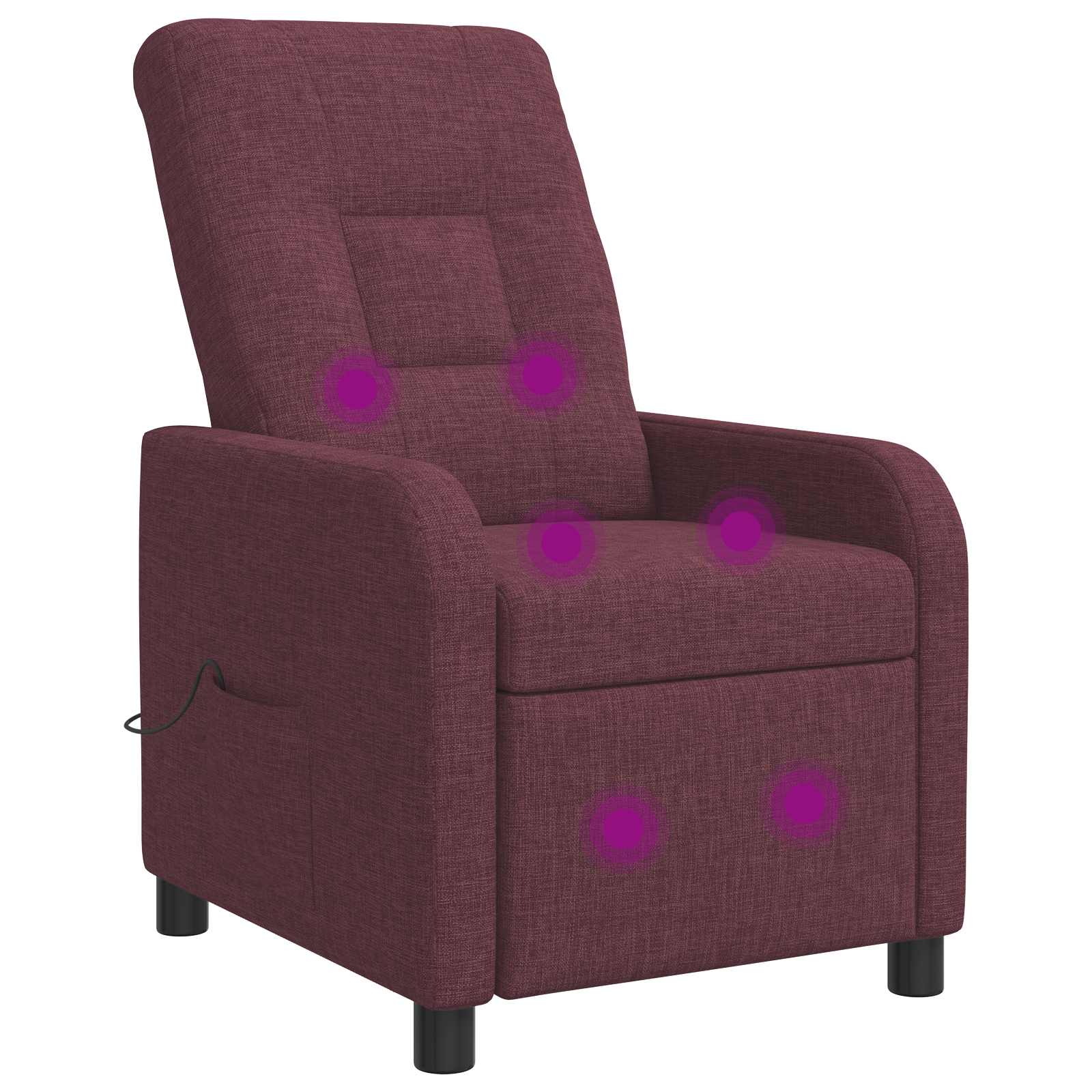 vidaXL Relaxfauteuil Lichtgrijs Stof