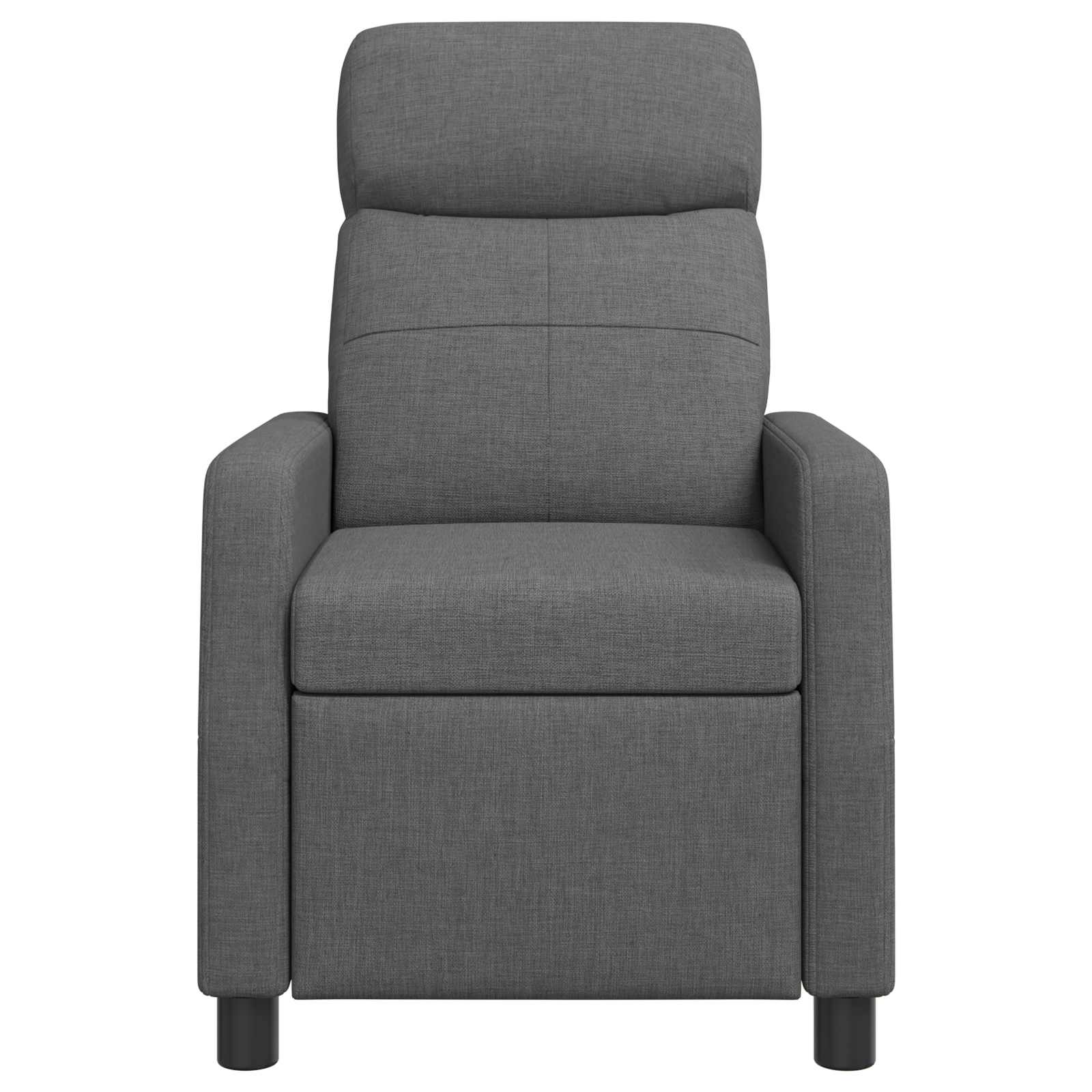vidaXL Relaxfauteuil Lichtgrijs Stof