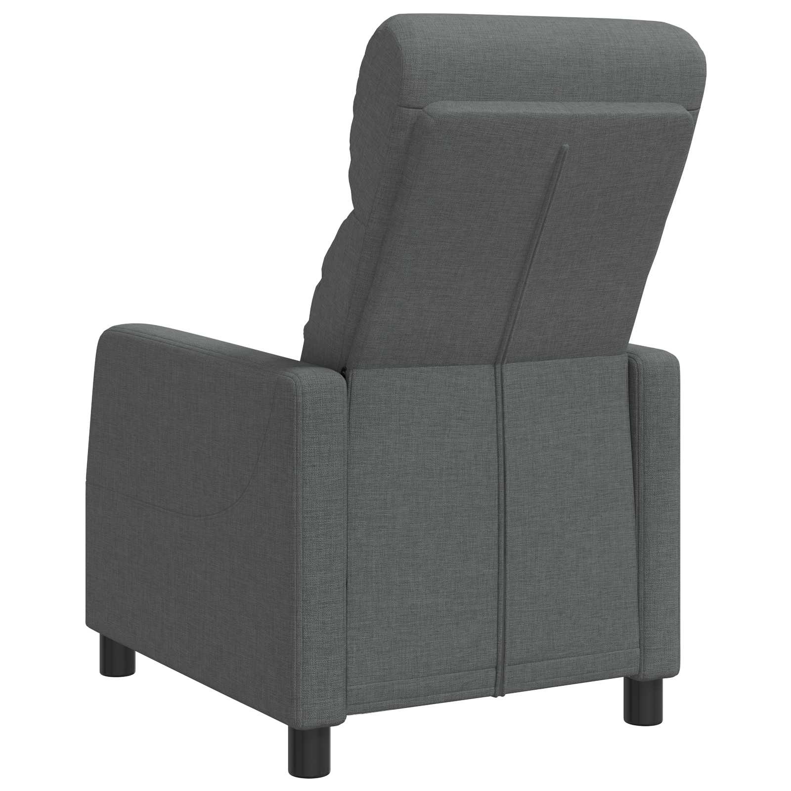 vidaXL Relaxfauteuil Lichtgrijs Stof