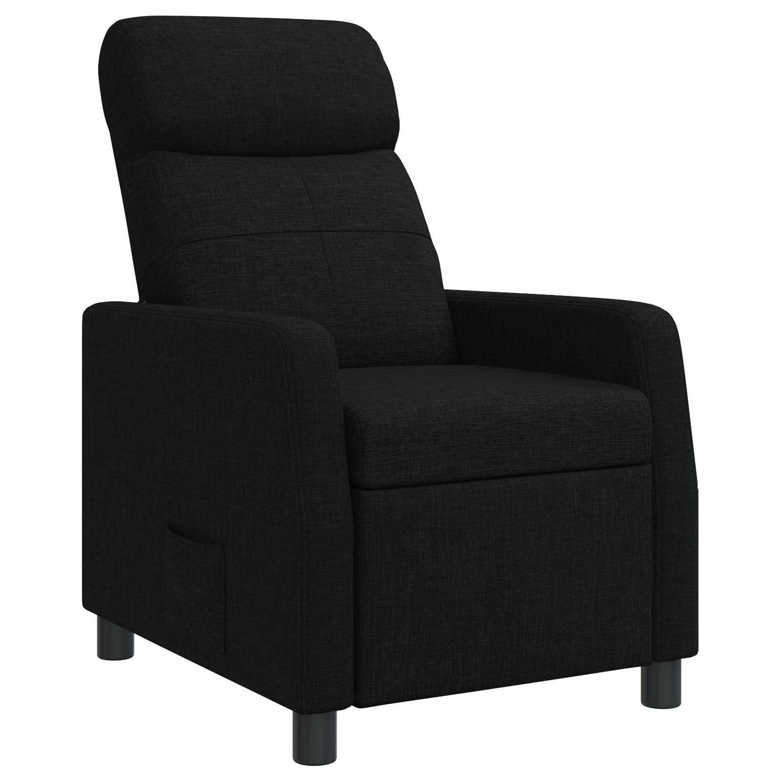 vidaXL Relaxfauteuil Lichtgrijs Stof