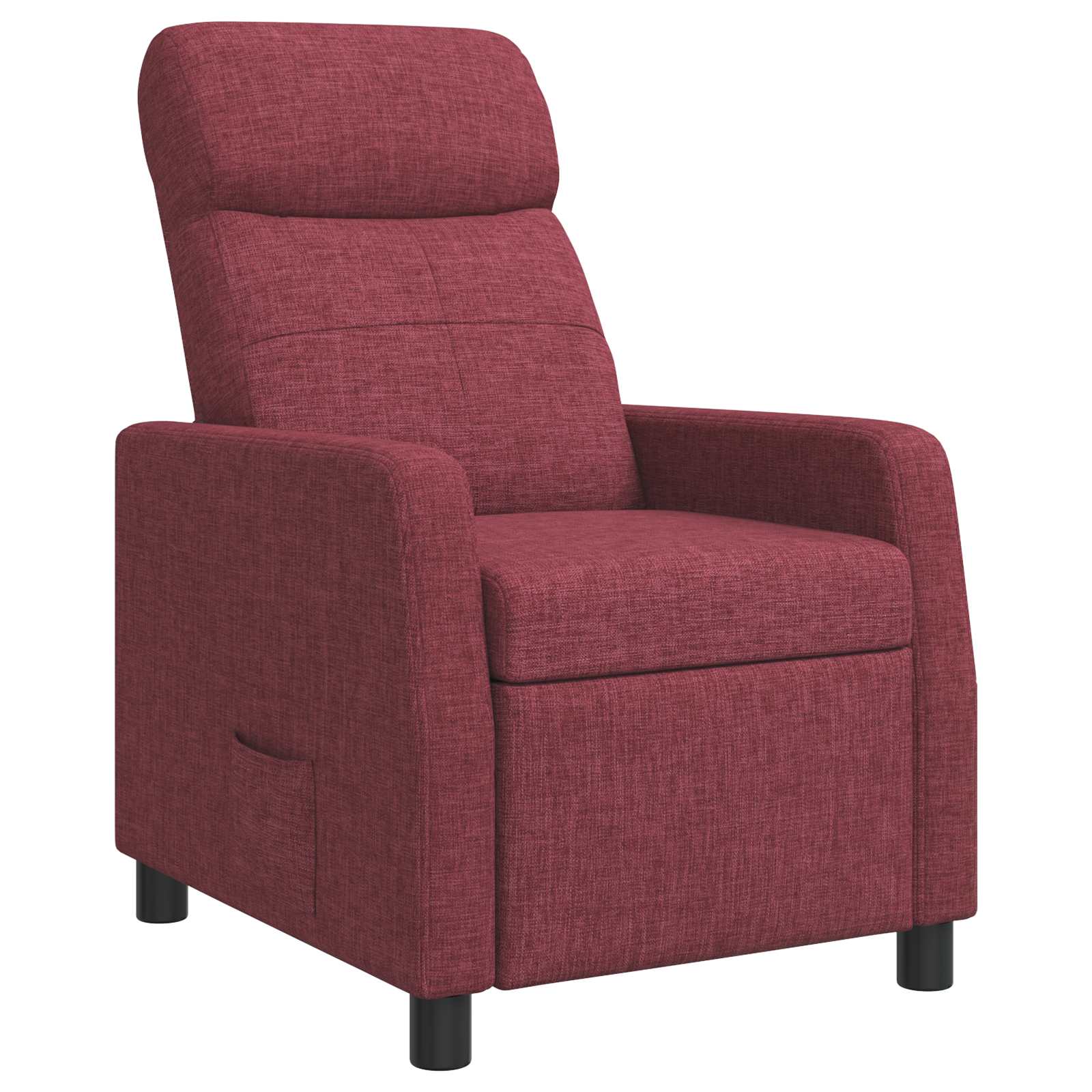 vidaXL Relaxfauteuil Lichtgrijs Stof