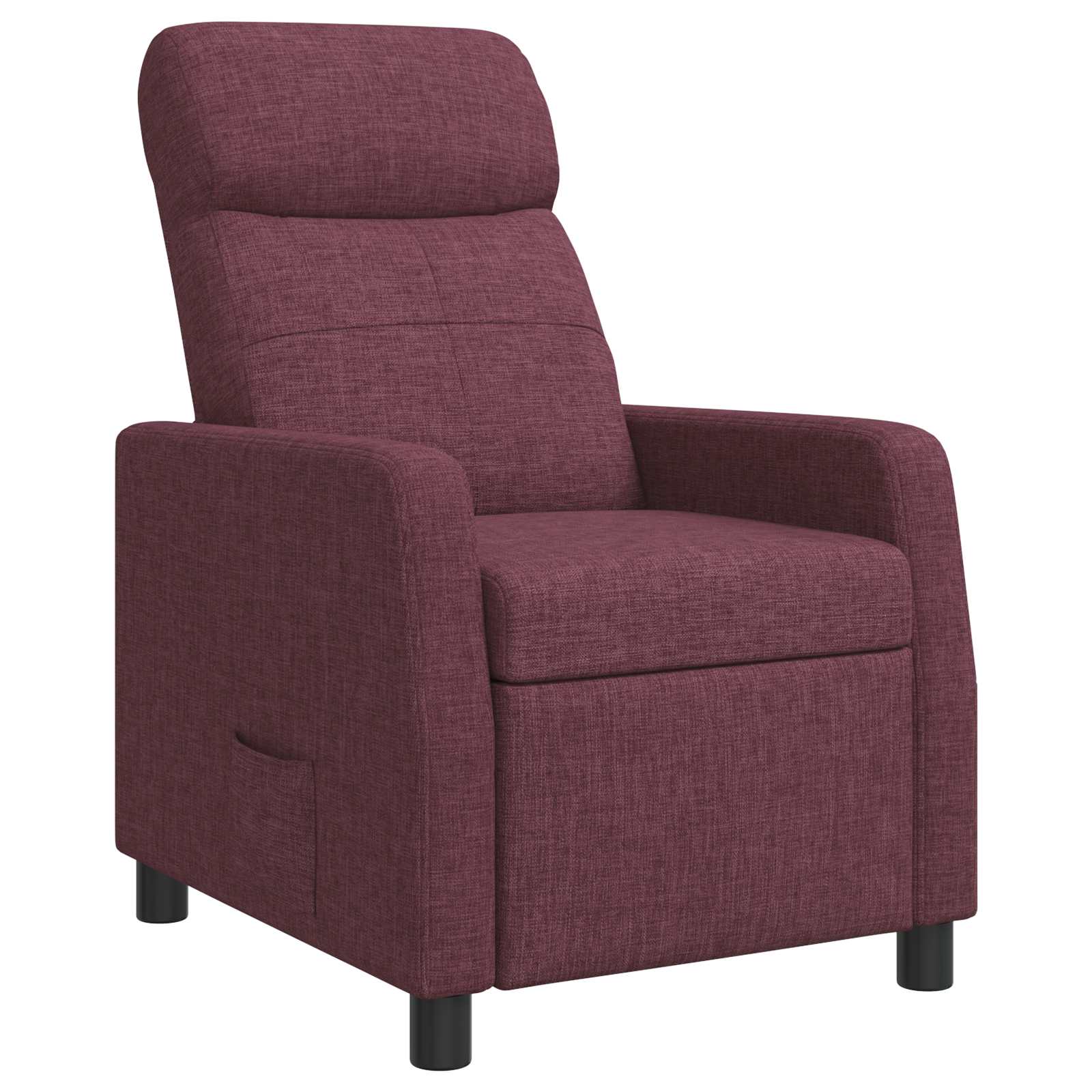 vidaXL Relaxfauteuil Lichtgrijs Stof