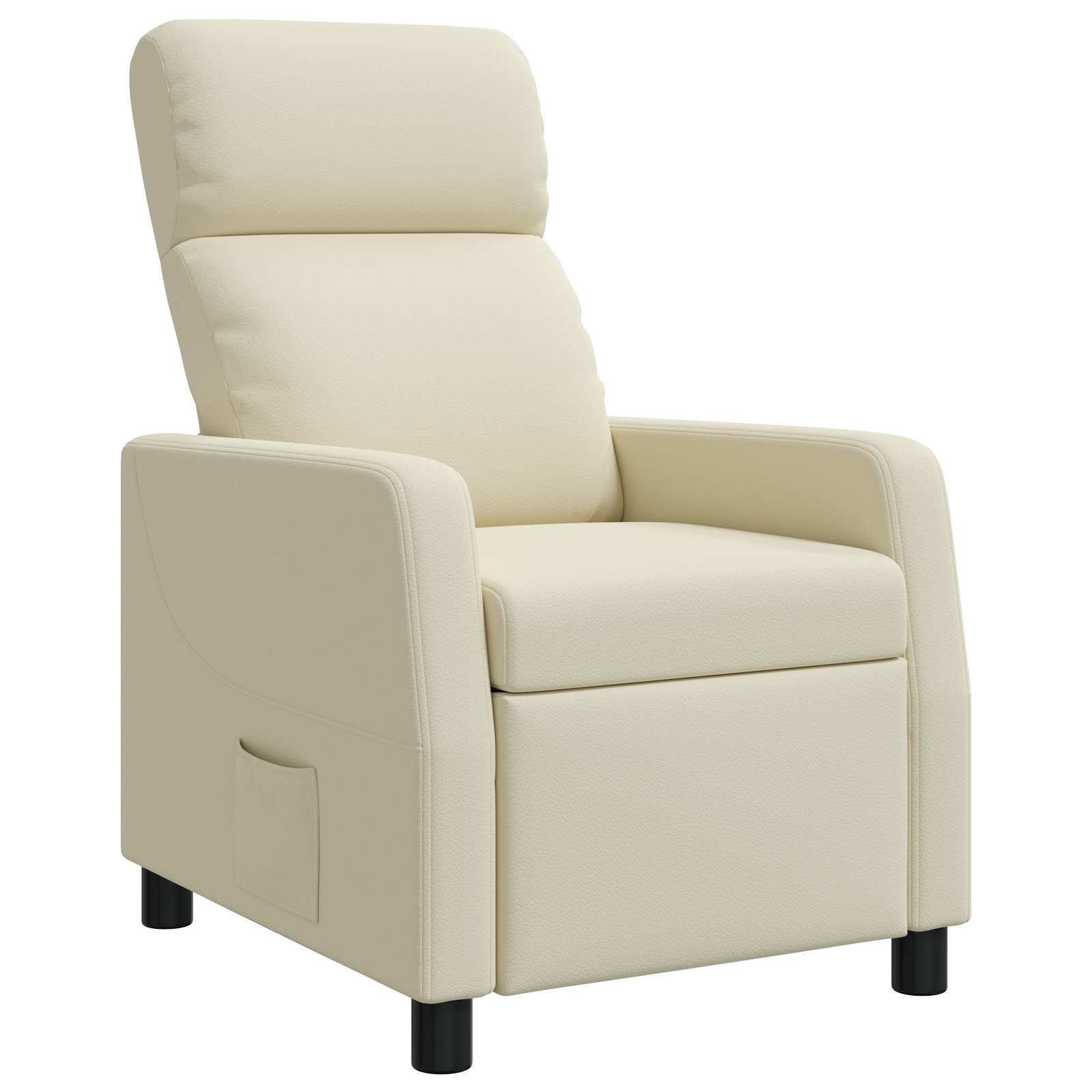 vidaXL Relaxfauteuil Zwart Kunstleer