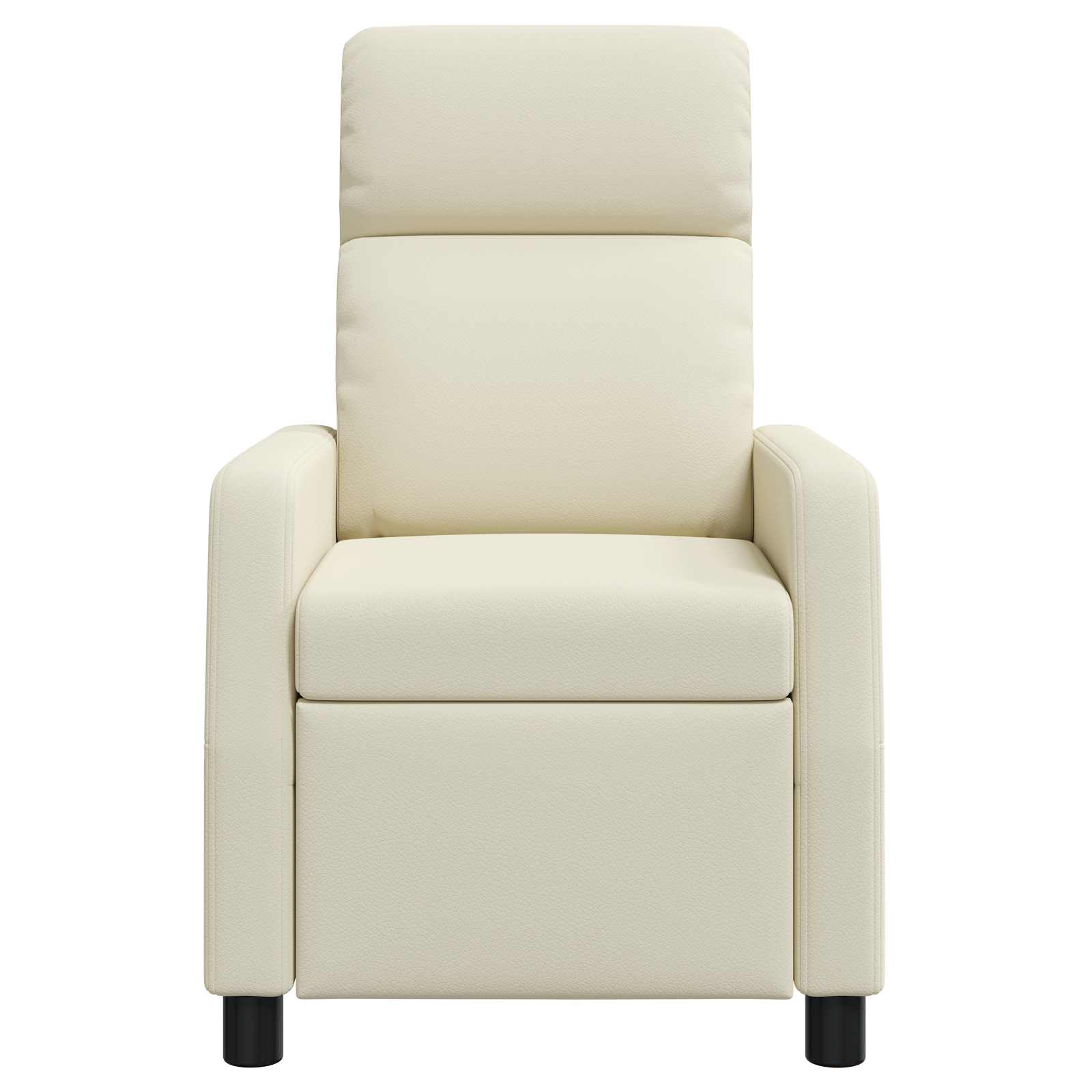vidaXL Relaxfauteuil Zwart Kunstleer