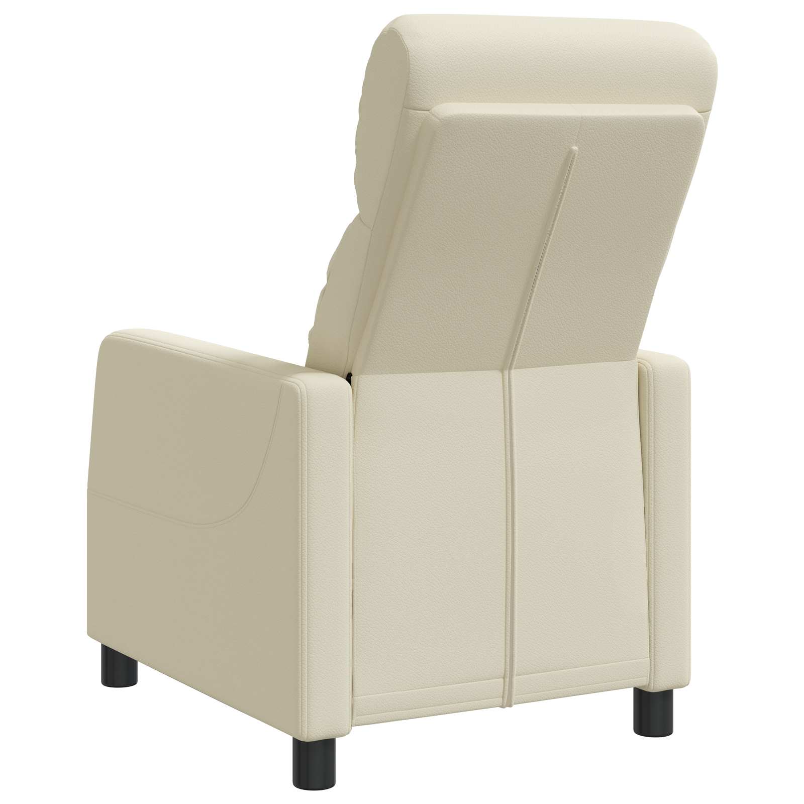vidaXL Relaxfauteuil Zwart Kunstleer