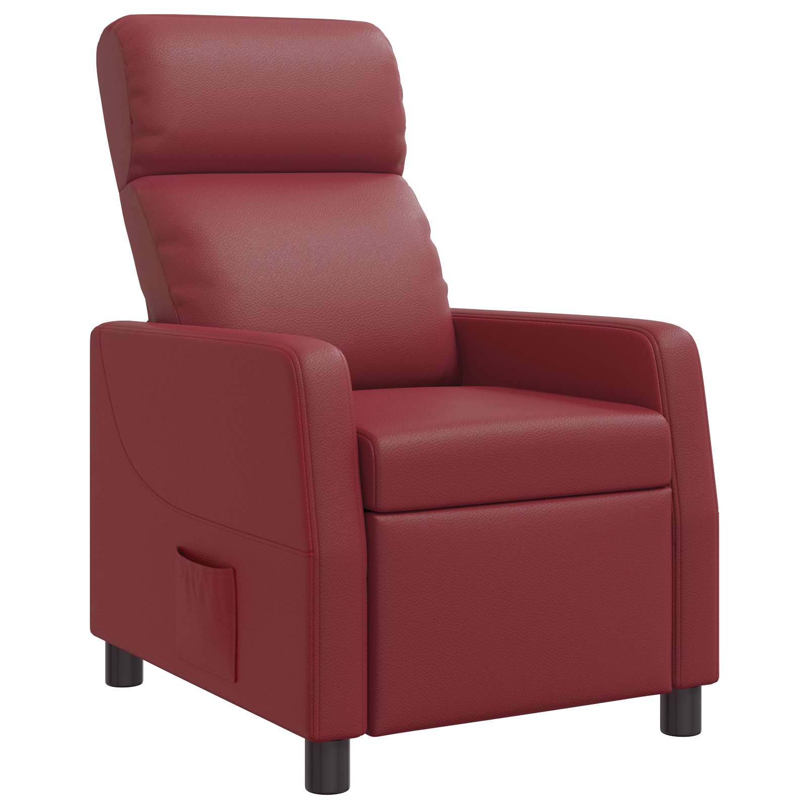 vidaXL Relaxfauteuil Zwart Kunstleer