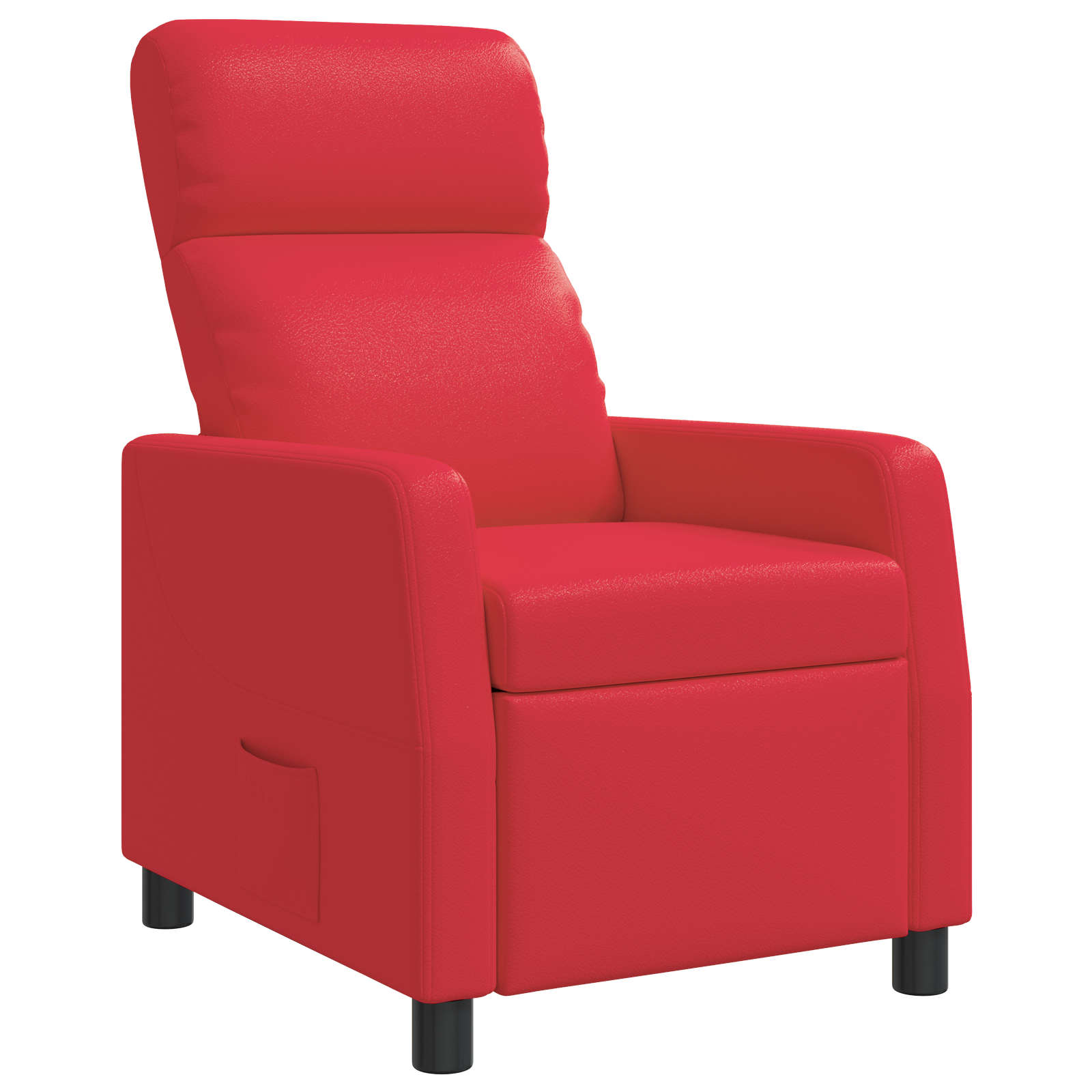 vidaXL Relaxfauteuil Zwart Kunstleer