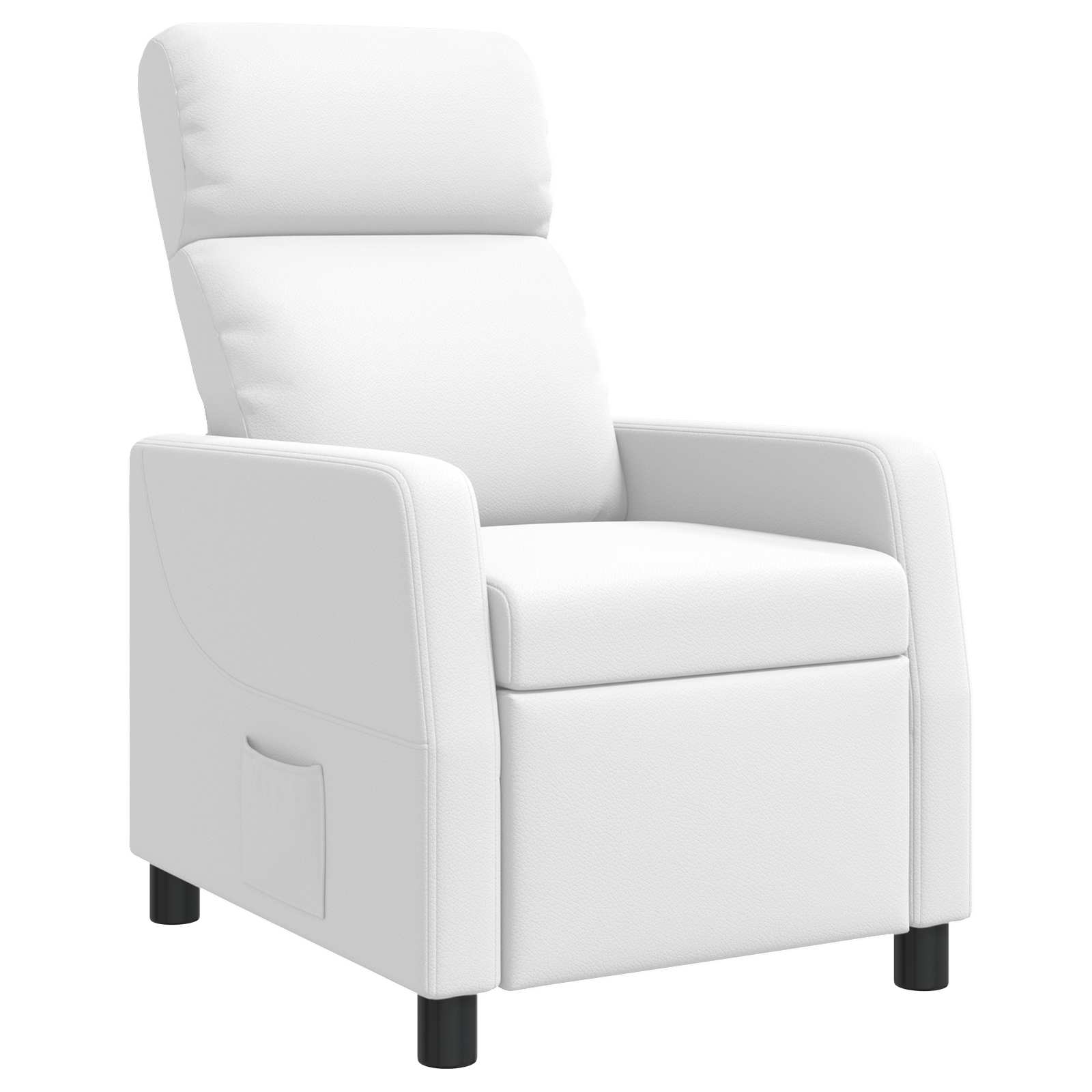 vidaXL Relaxfauteuil Zwart Kunstleer