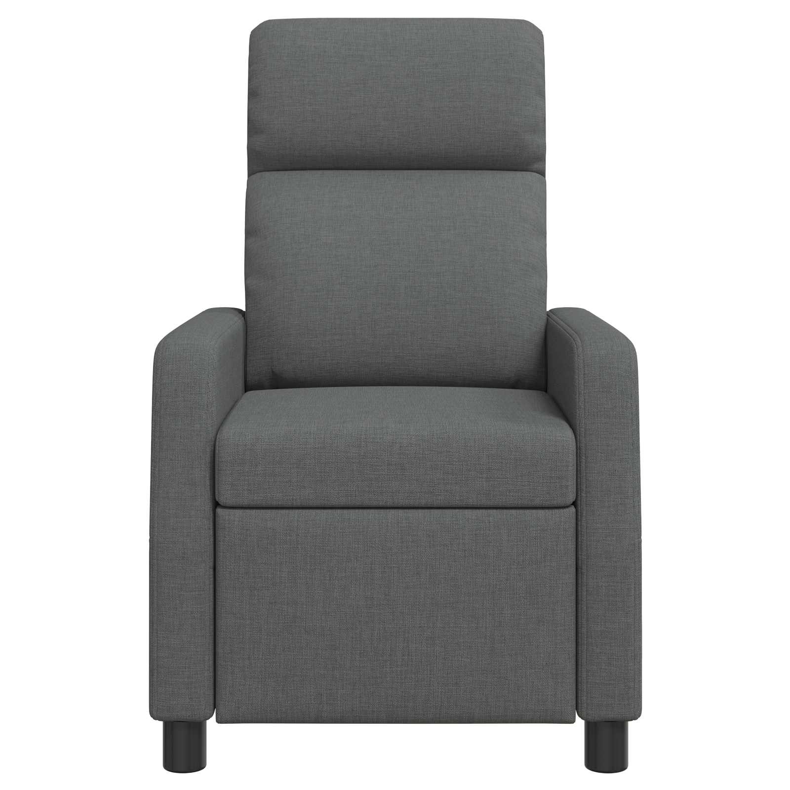 vidaXL Relaxfauteuil Lichtgrijs Stof