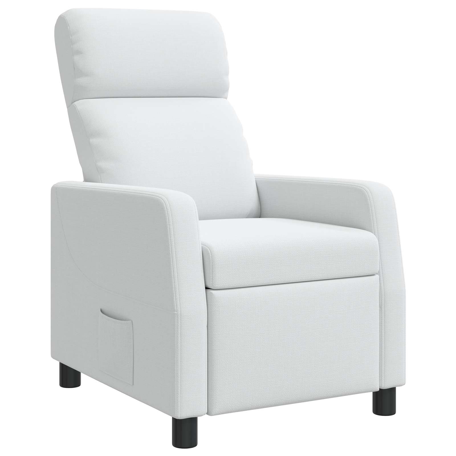 vidaXL Relaxfauteuil Lichtgrijs Stof