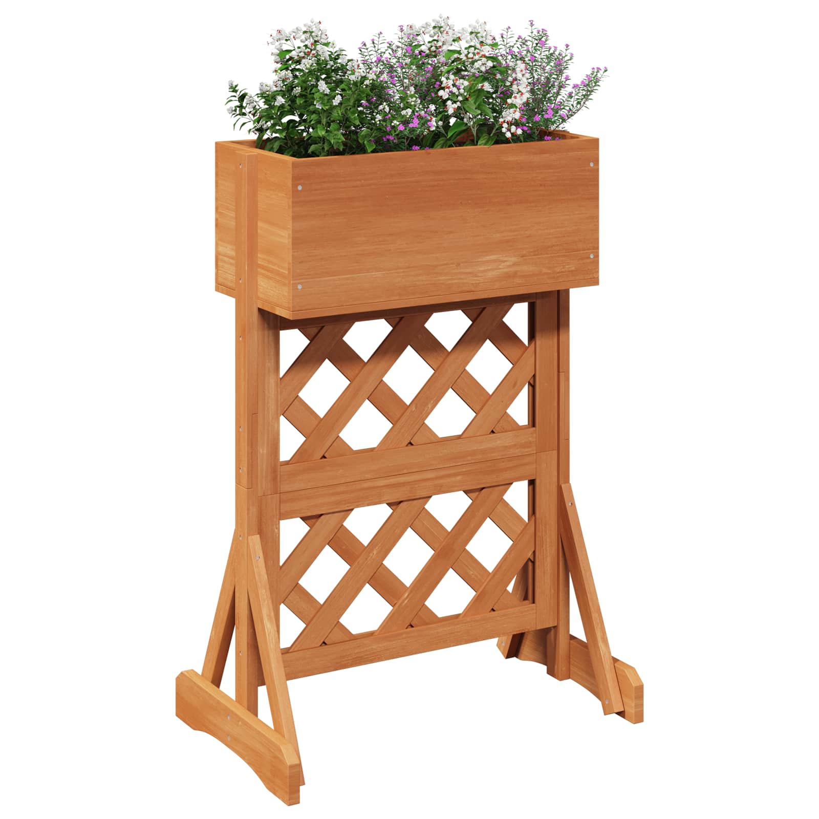 vidaXL Verticale Tuin Trellis Oranje 48 x 30 x 70,5 cm