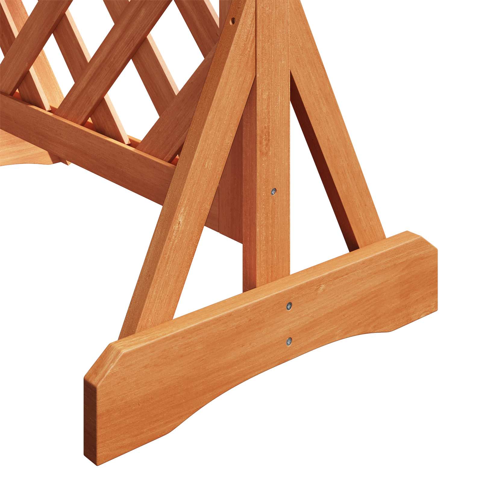 vidaXL Verticale Tuin Trellis Oranje 48 x 30 x 70,5 cm