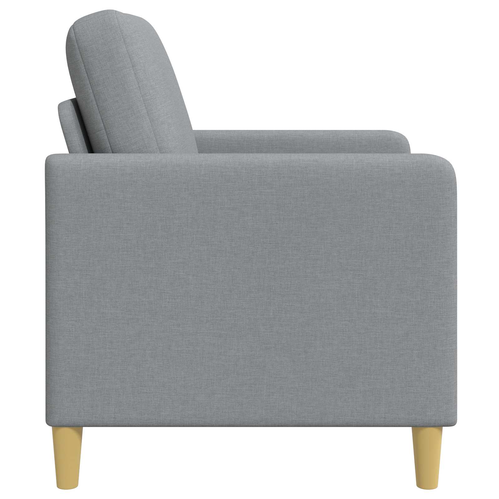 vidaXL Bank met opslag Lichtgrijs 72 x 78 x 87 cm Polyester