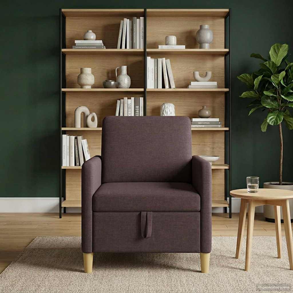 vidaXL Bank met opslag Lichtgrijs 72 x 78 x 87 cm Polyester