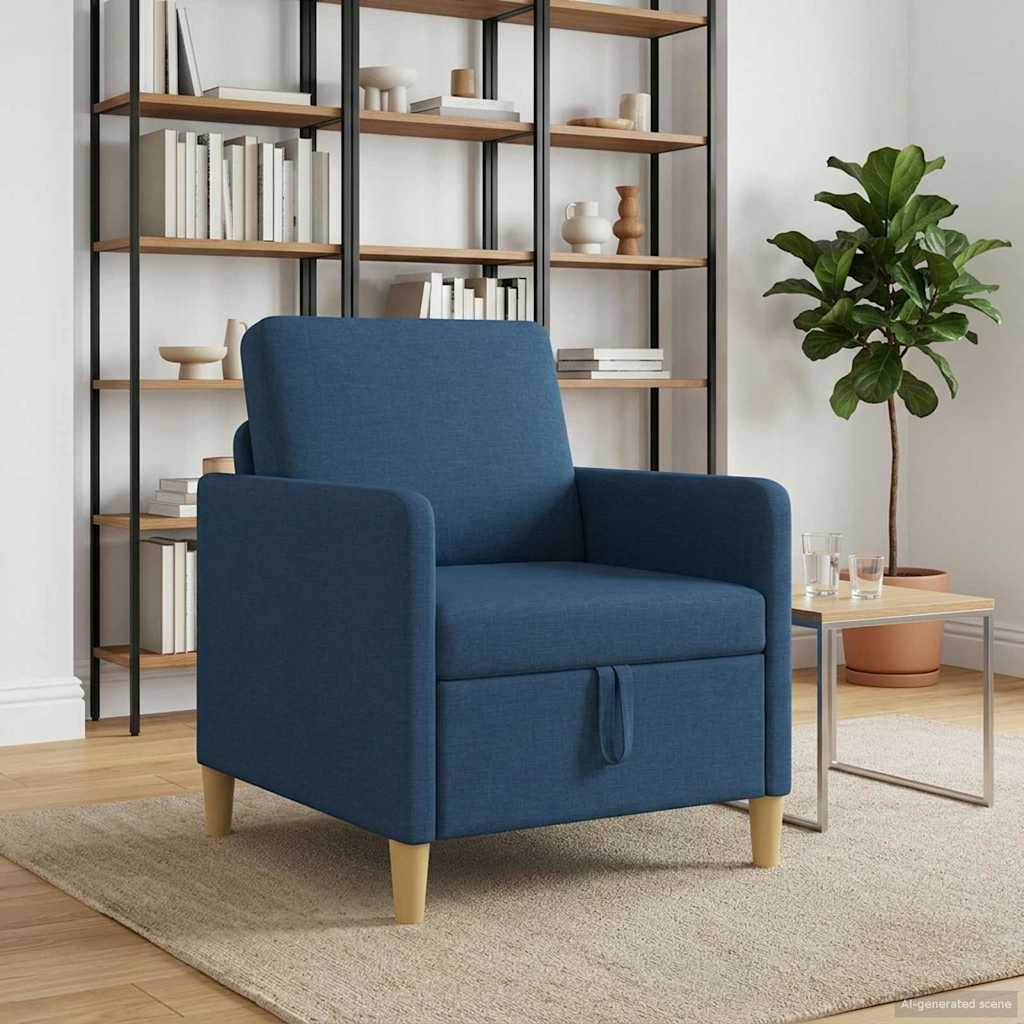 vidaXL Bank met opslag Lichtgrijs 72 x 78 x 87 cm Polyester