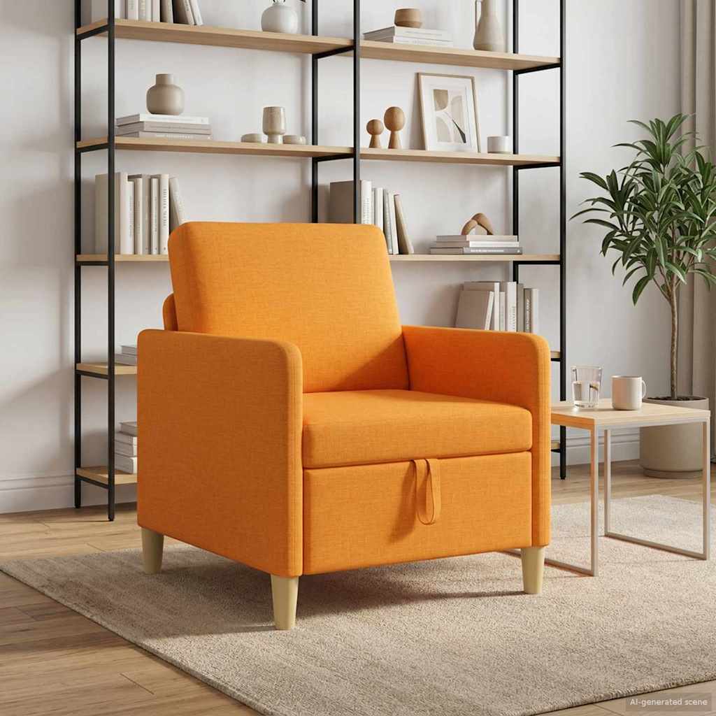 vidaXL Bank met opslag Lichtgrijs 72 x 78 x 87 cm Polyester