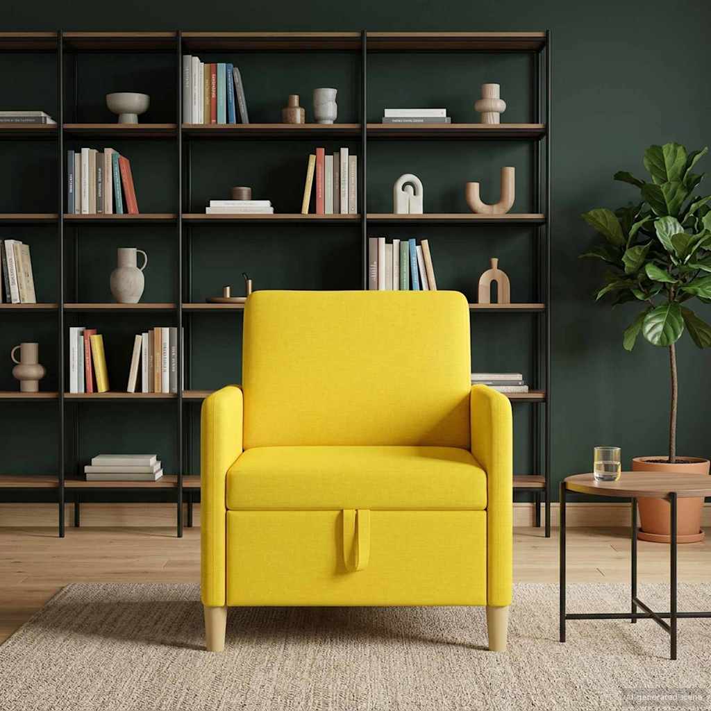 vidaXL Bank met opslag Lichtgrijs 72 x 78 x 87 cm Polyester