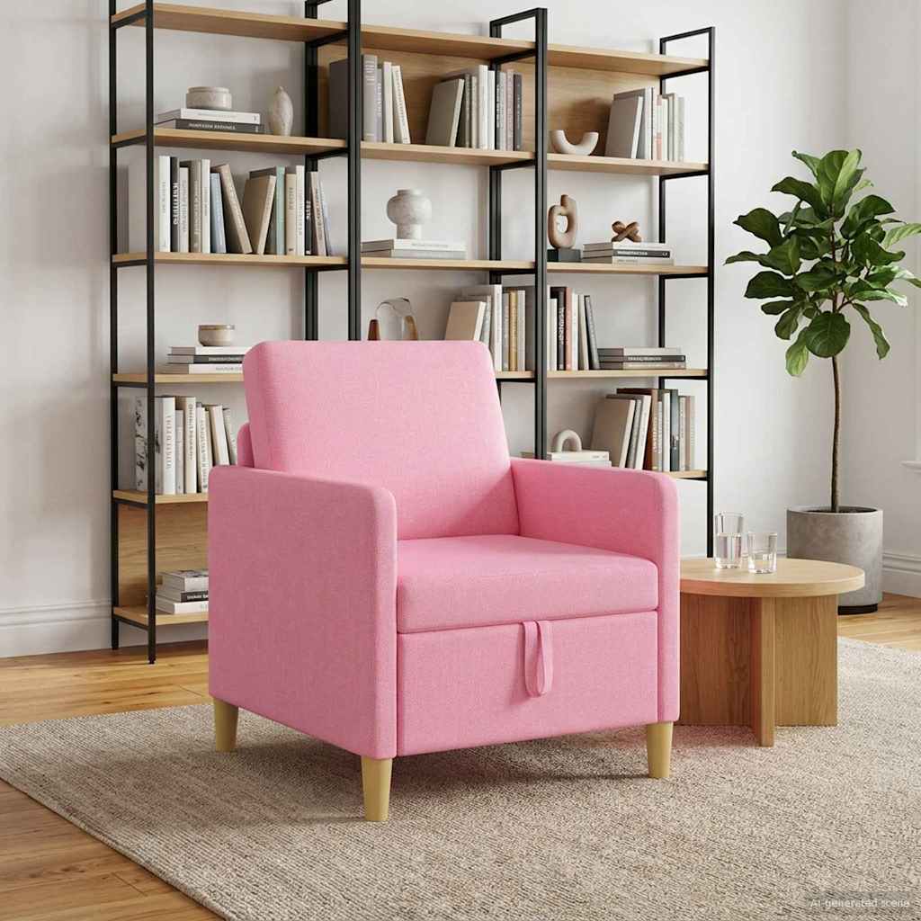 vidaXL Bank met opslag Lichtgrijs 72 x 78 x 87 cm Polyester