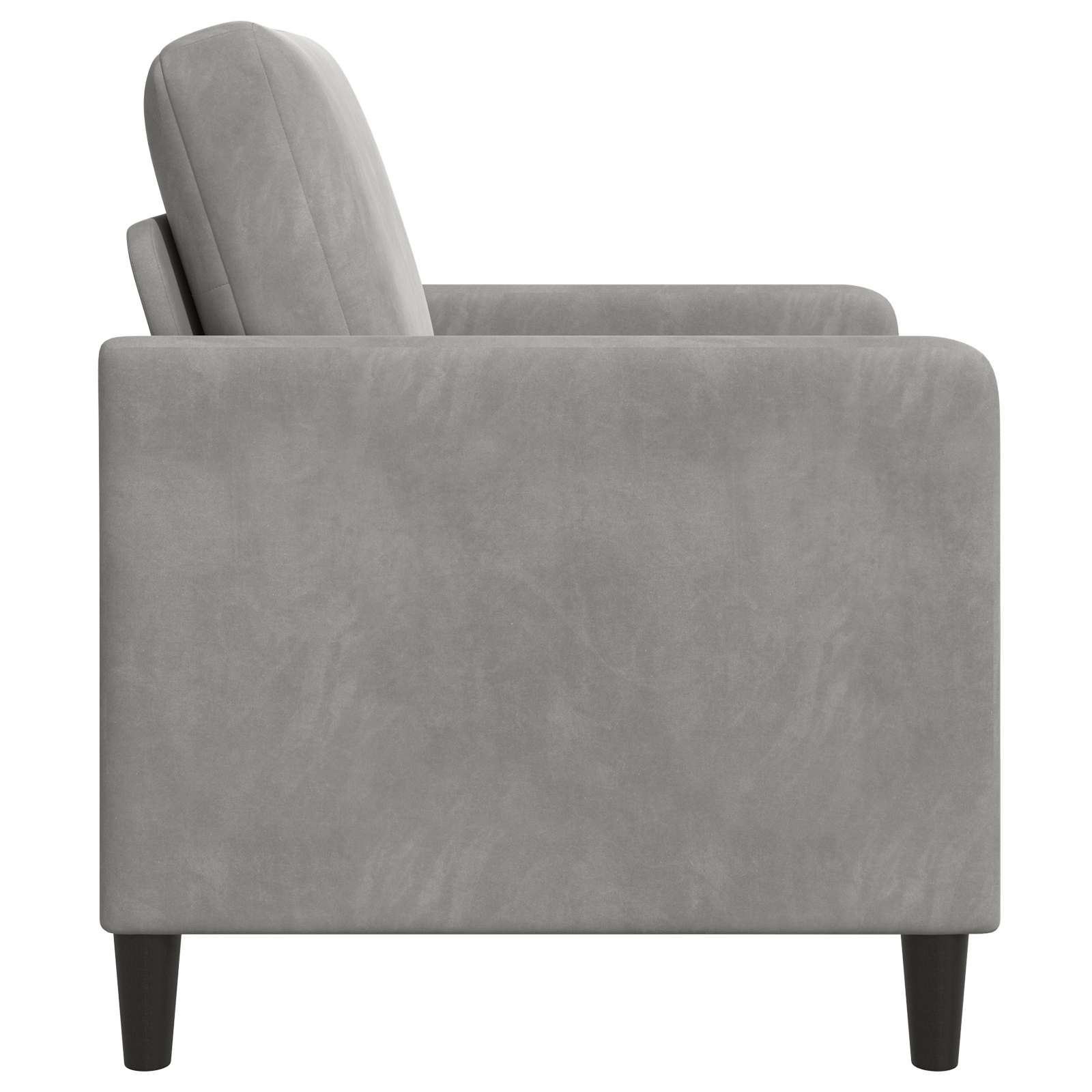 vidaXL Bank met opslag Lichtgrijs 72 x 78 x 87 cm Polyester