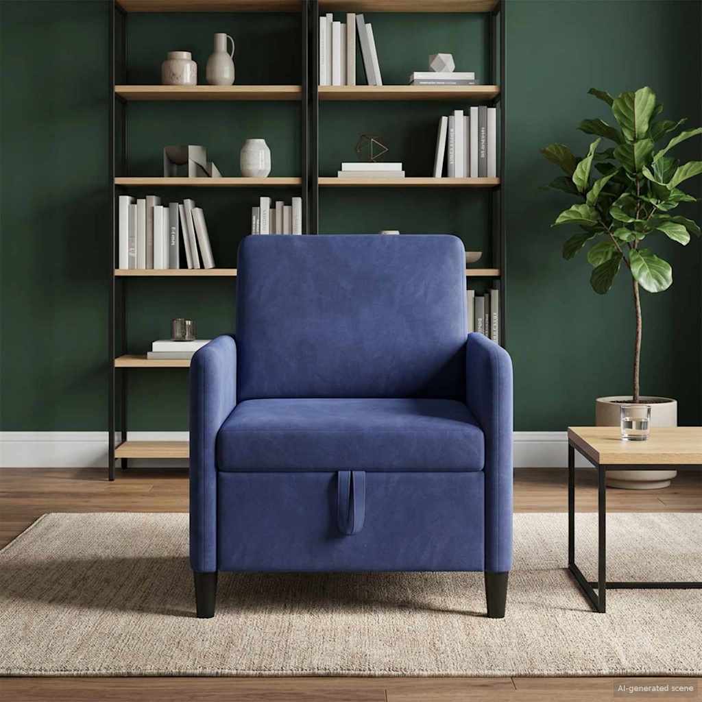 vidaXL Bank met opslag Lichtgrijs 72 x 78 x 87 cm Polyester