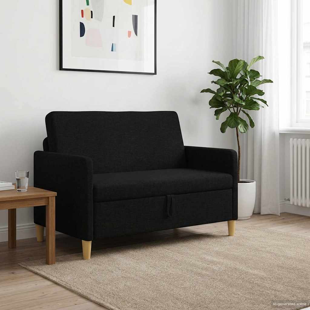 vidaXL Bank met opslag Lichtgrijs 72 x 78 x 87 cm Polyester