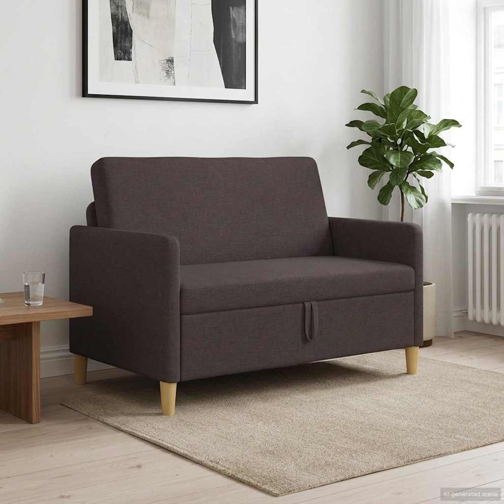 vidaXL Bank met opslag Lichtgrijs 72 x 78 x 87 cm Polyester