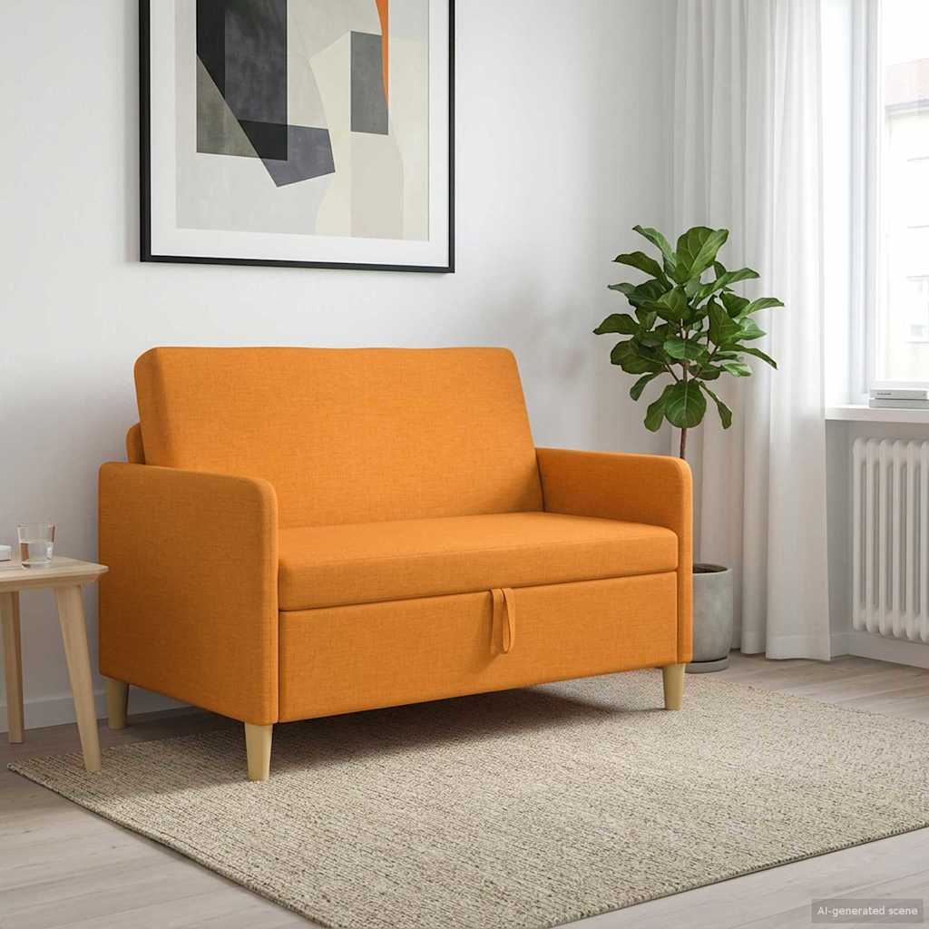 vidaXL Bank met opslag Lichtgrijs 72 x 78 x 87 cm Polyester