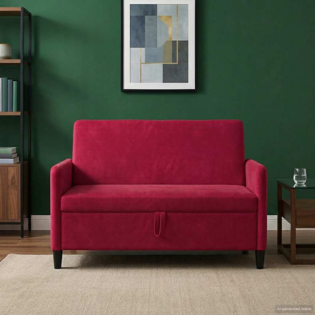 vidaXL Bank met opslag Lichtgrijs 72 x 78 x 87 cm Polyester